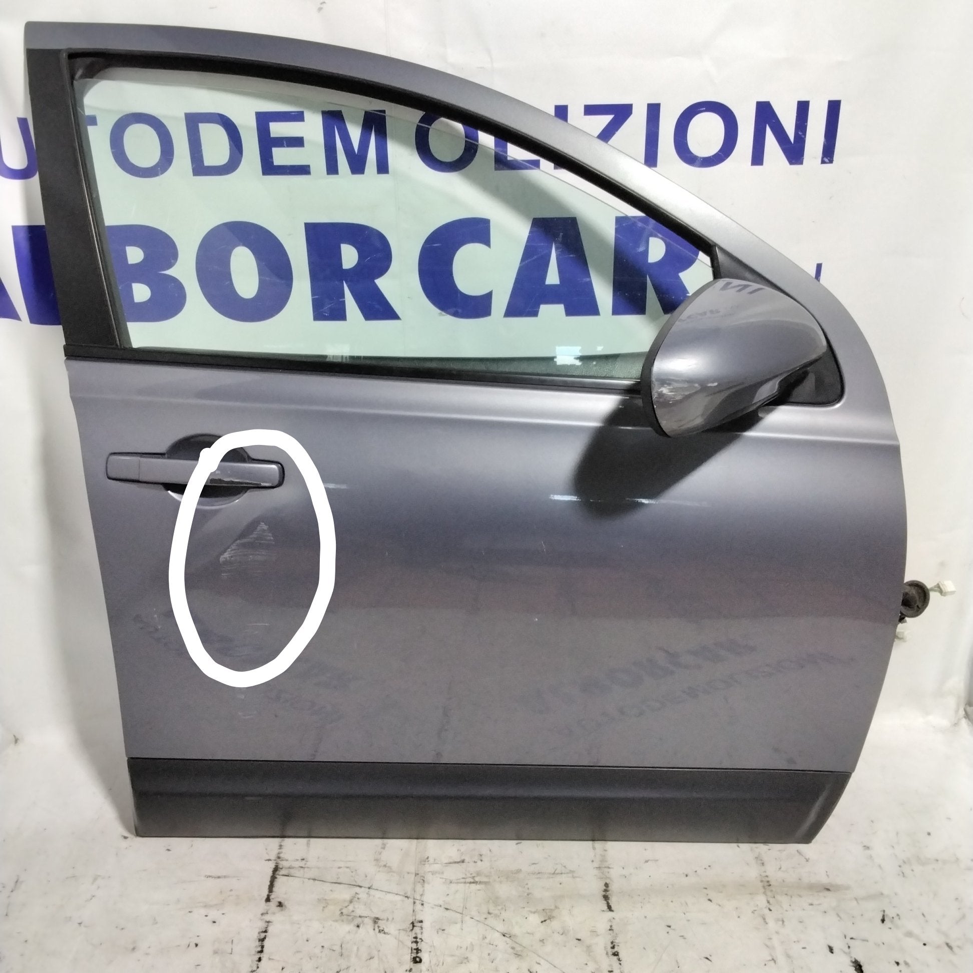 Sportello anteriore destro nissan QASHQAI anno 2008