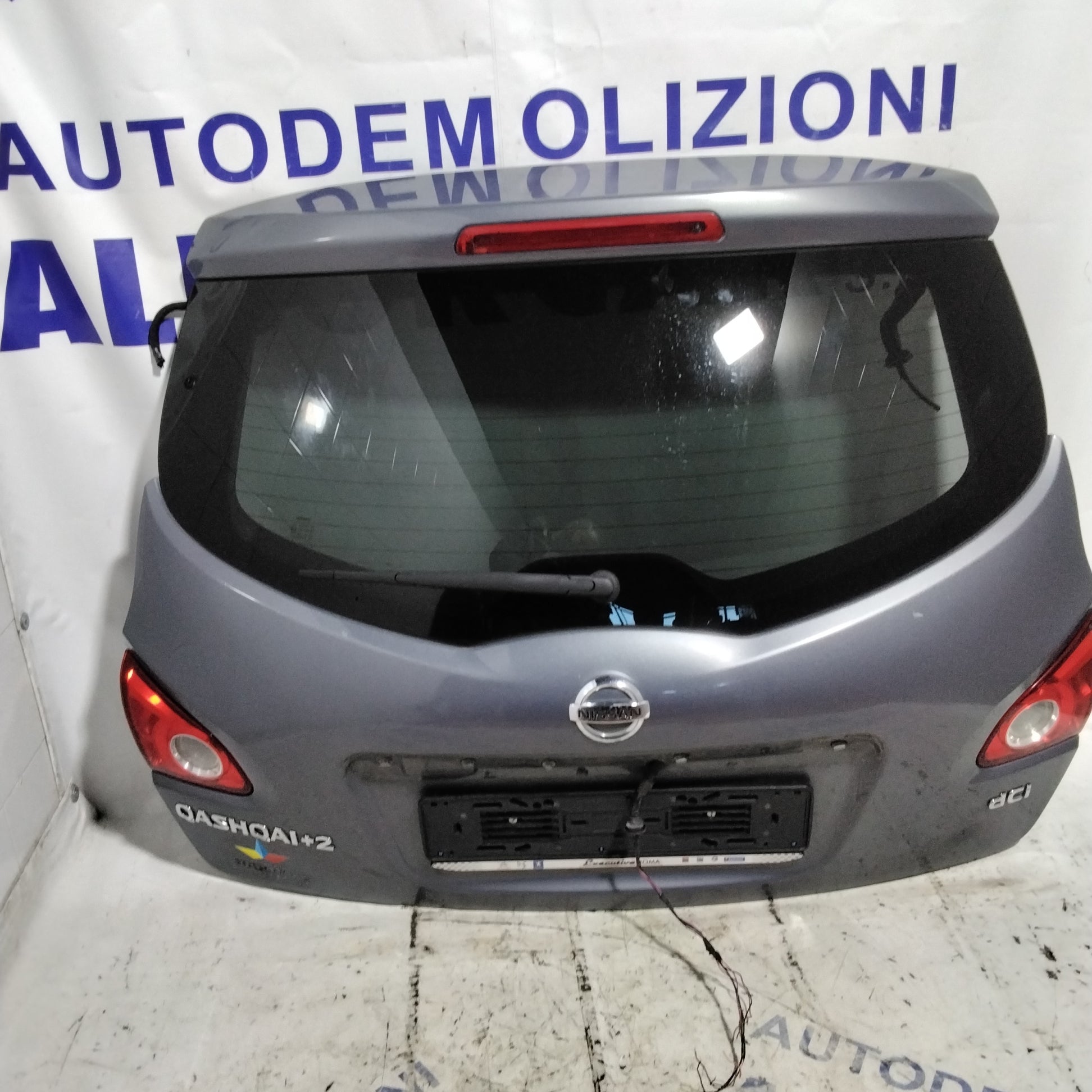 Cofano posteriore nissan qashqai anno 2008