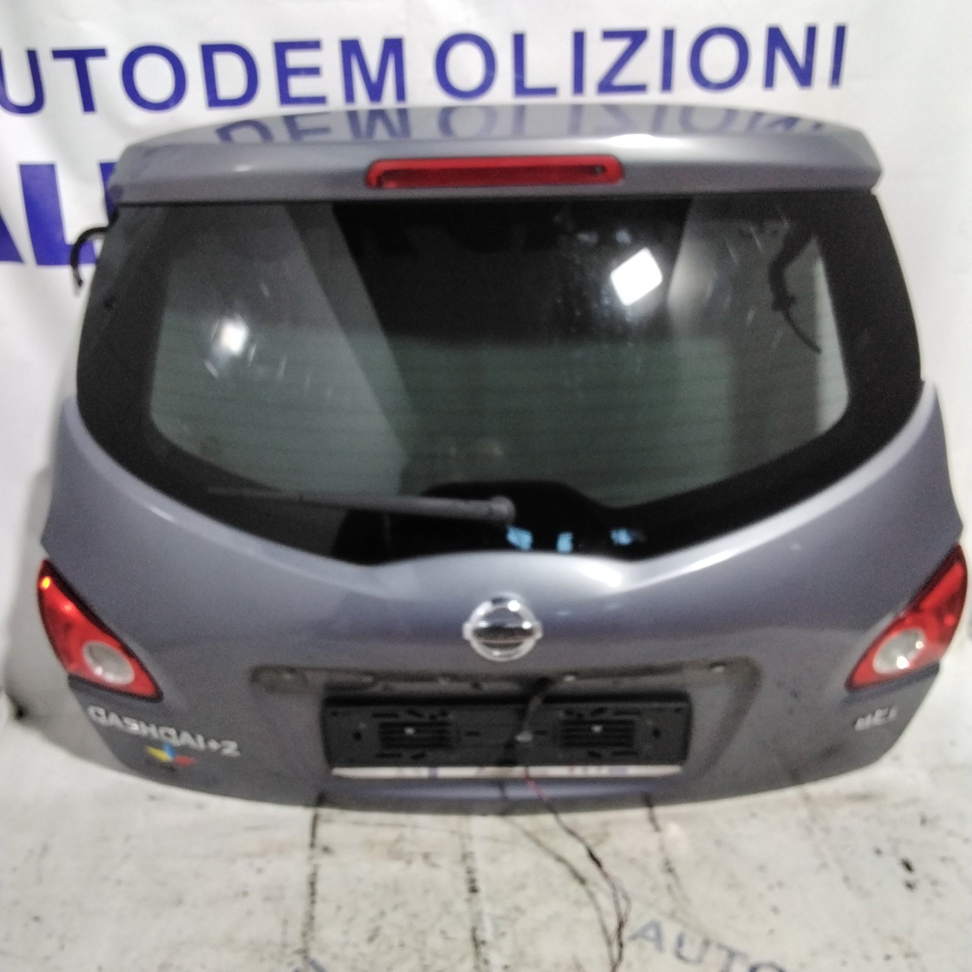 Cofano posteriore nissan qashqai anno 2008