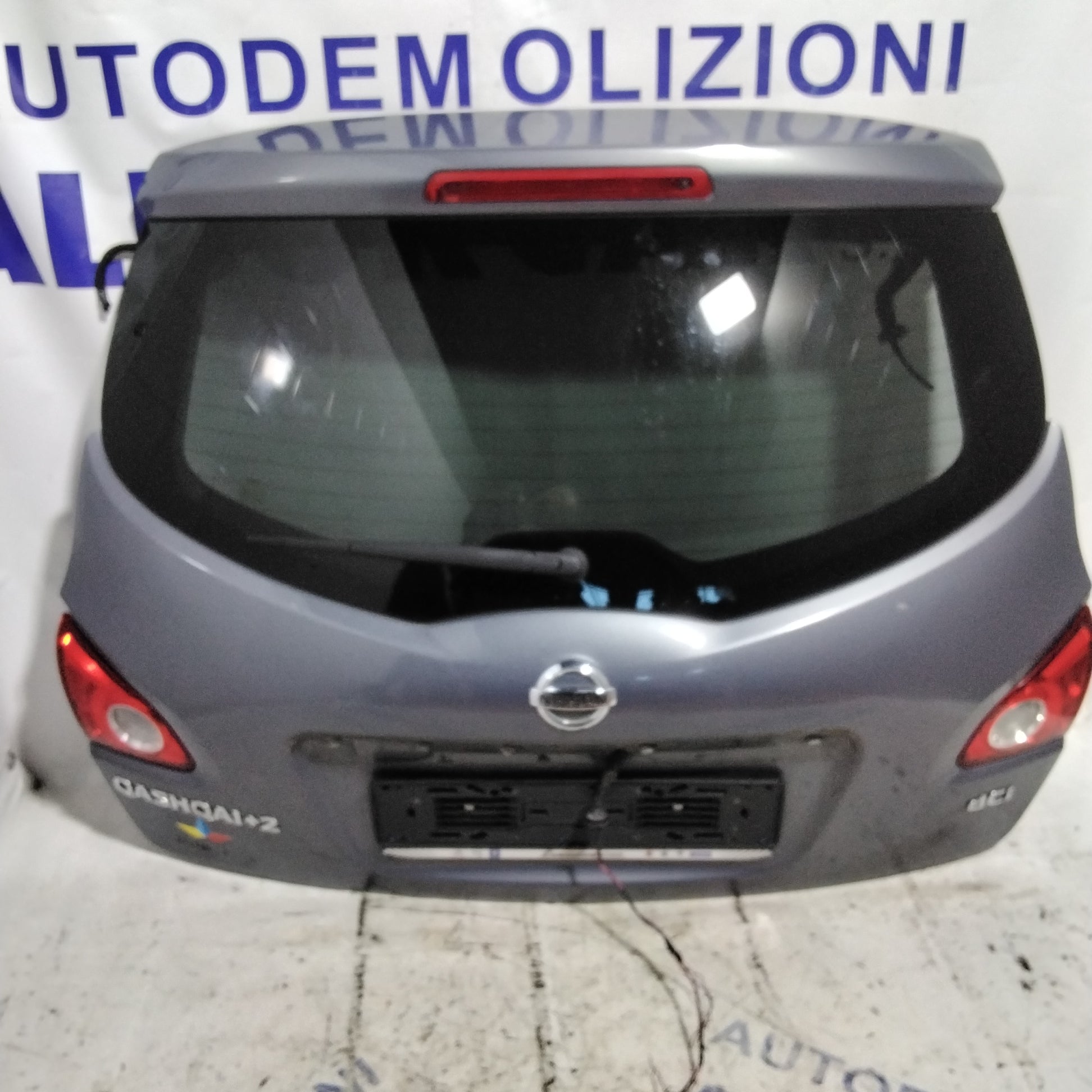 Cofano posteriore nissan qashqai anno 2008