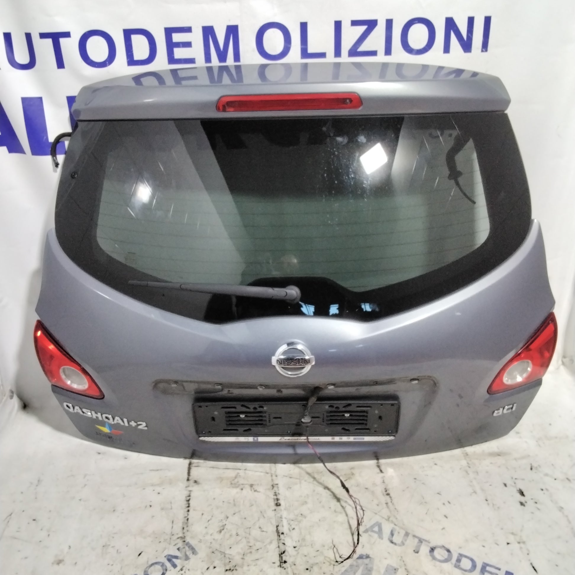 Cofano posteriore nissan qashqai anno 2008