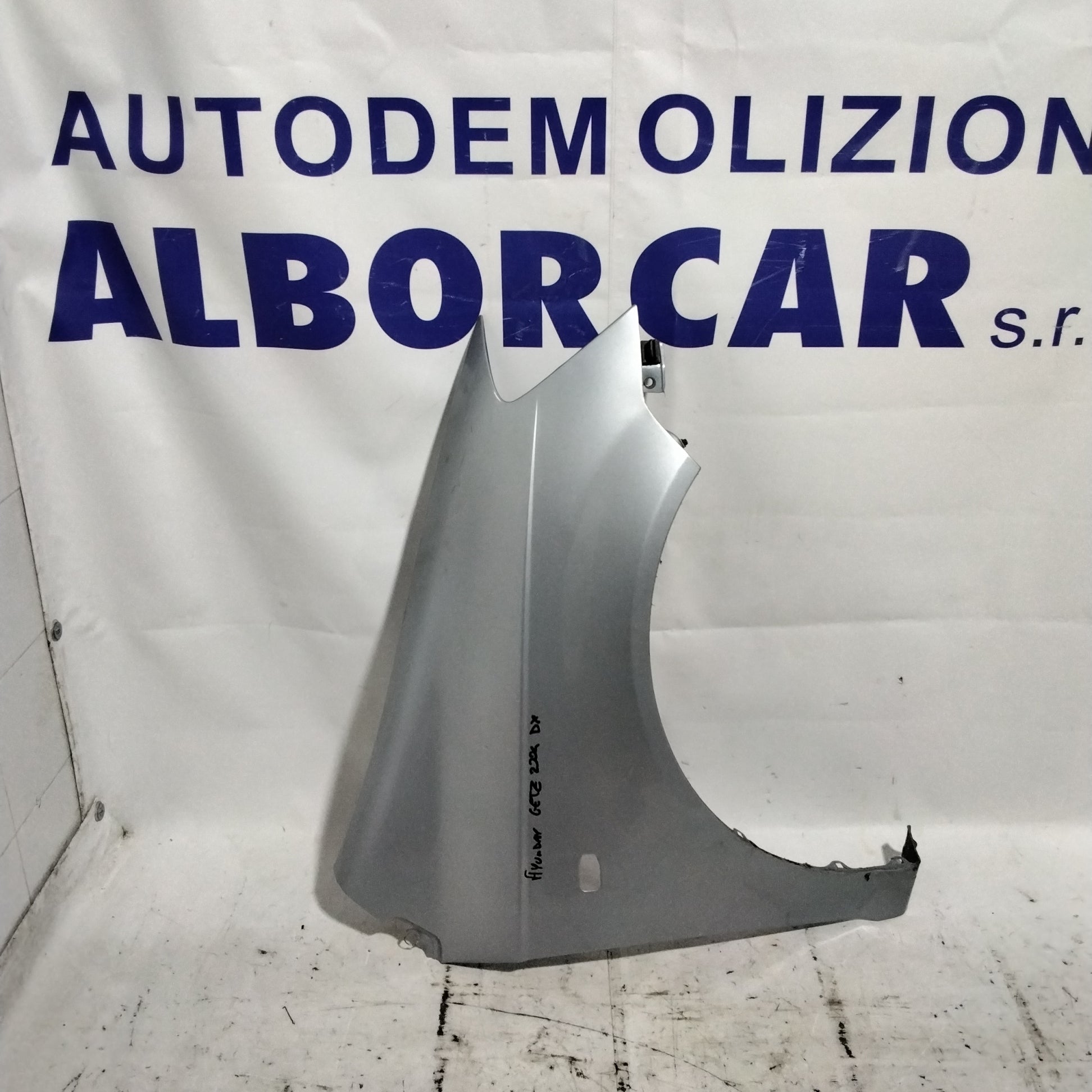 parafango fianchetto anteriore destro hyundai Getz anno 2004