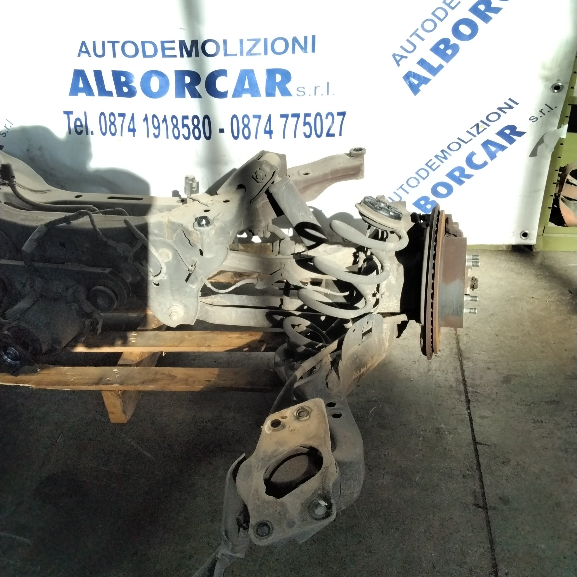 Puente trasero Nissan Qashqai 2.0 diésel año 2008
