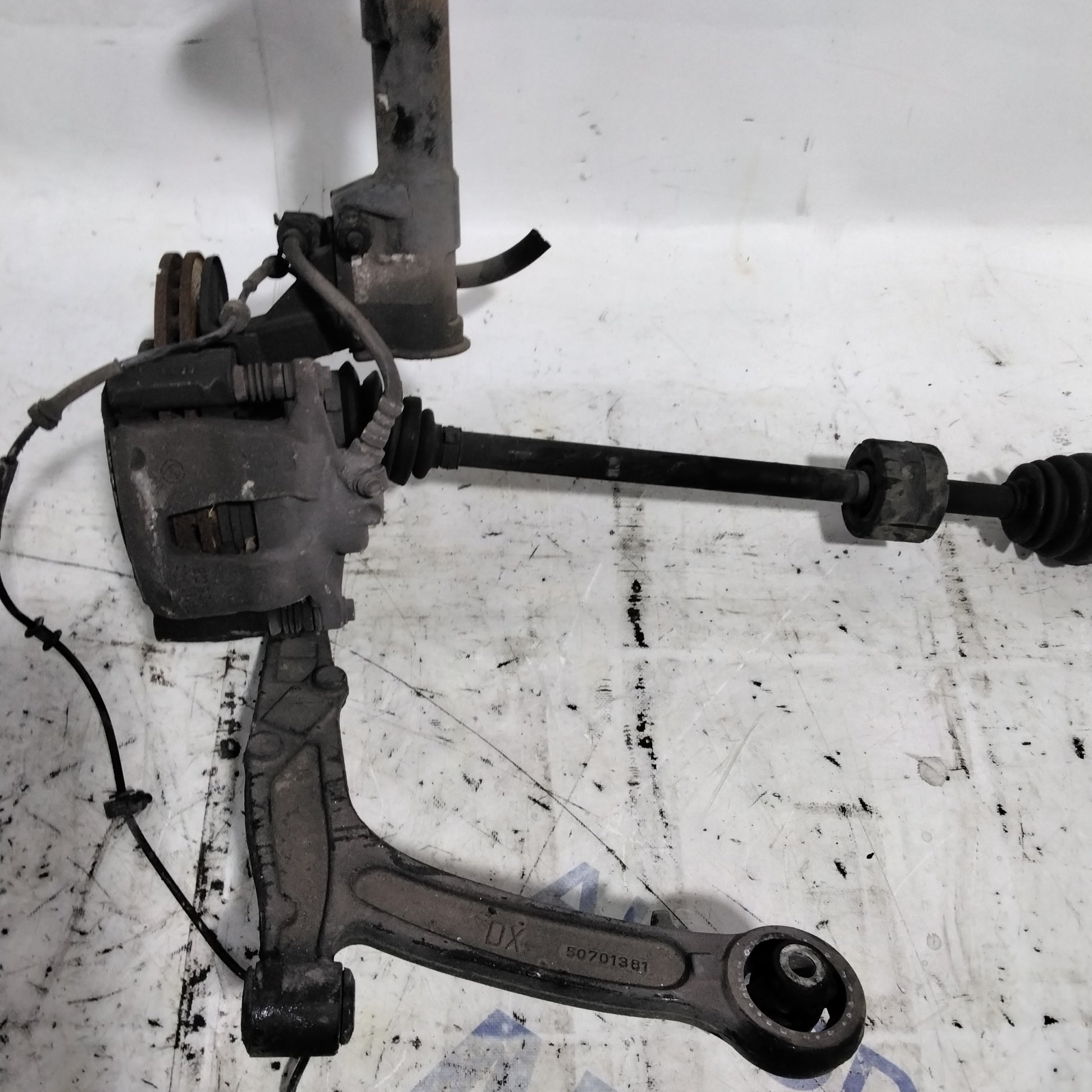fusello completo di semiasse e braccio destro fiat panda 1.3 multijet anno 2006