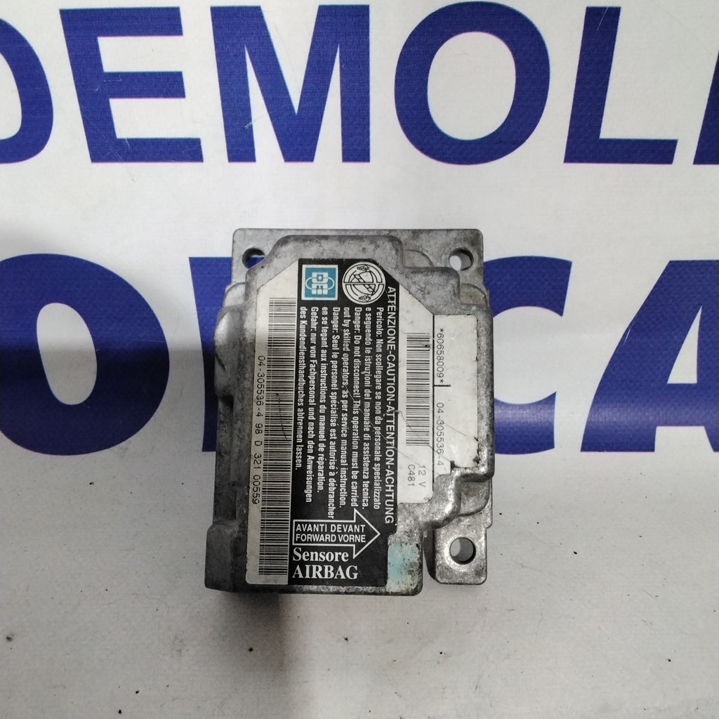Centralina airbag alfa romeo 156 anno 2002 codice:60658009