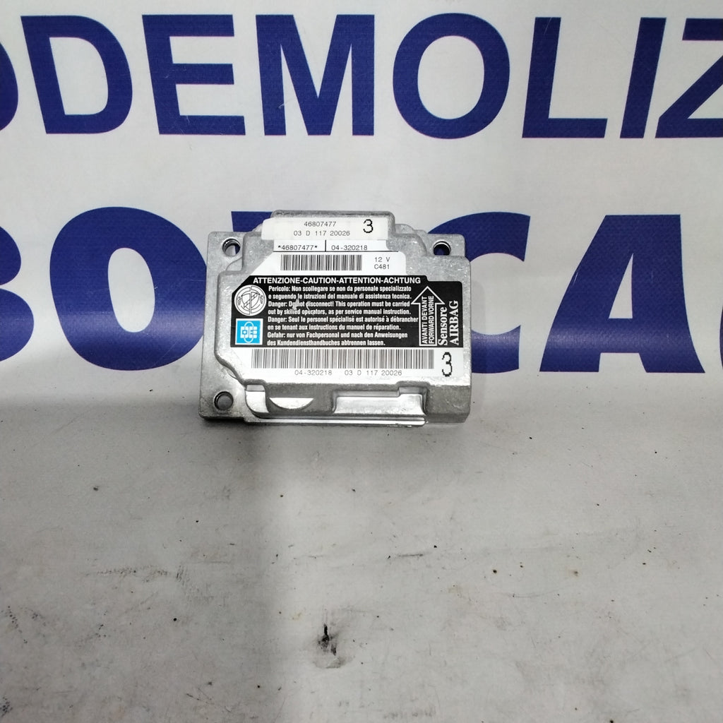 Centralita airbag Lancia Ypsilon año 2000/2003 código: 46807477