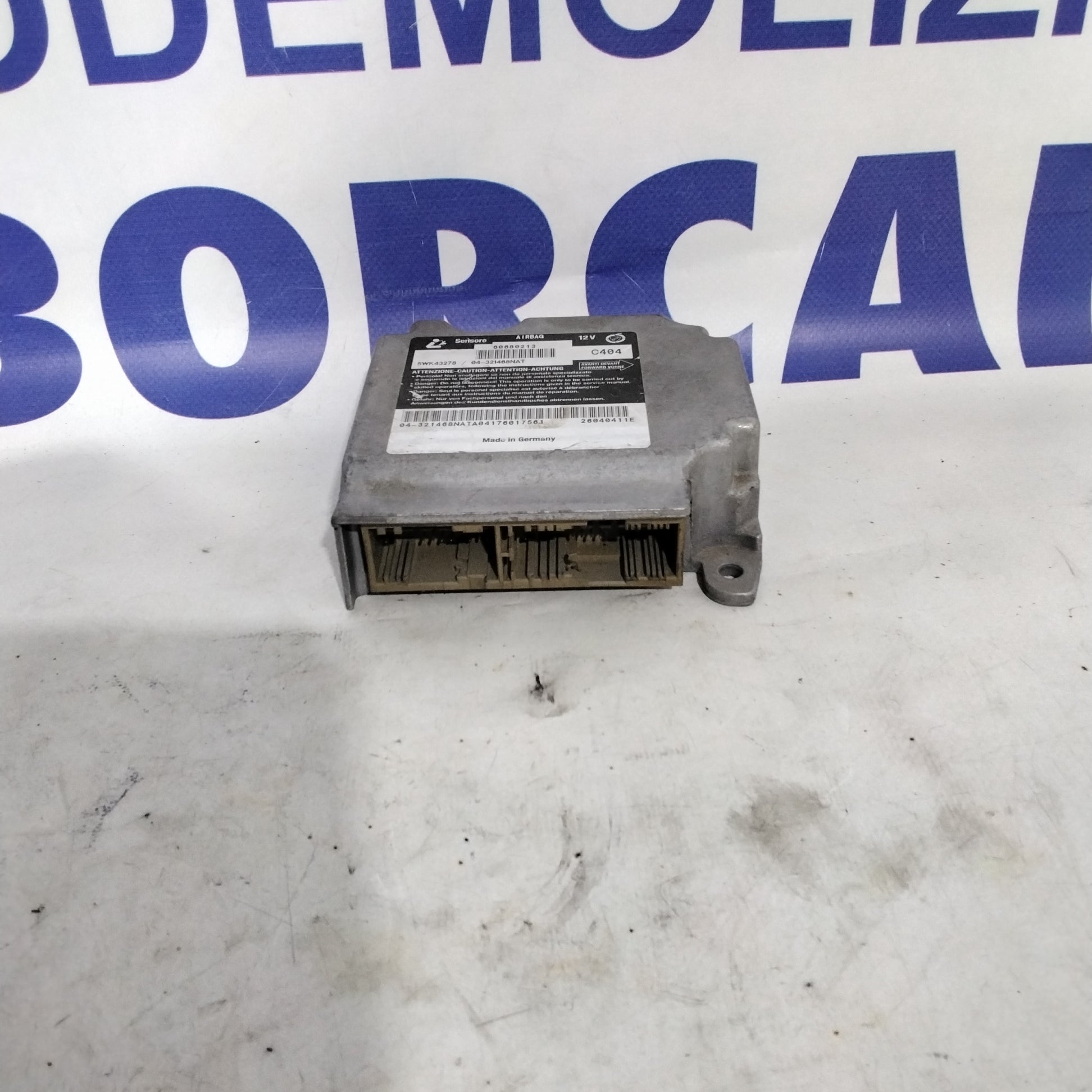 Centralina airbag alfa romeo 156 anno 2002 codice:60680213