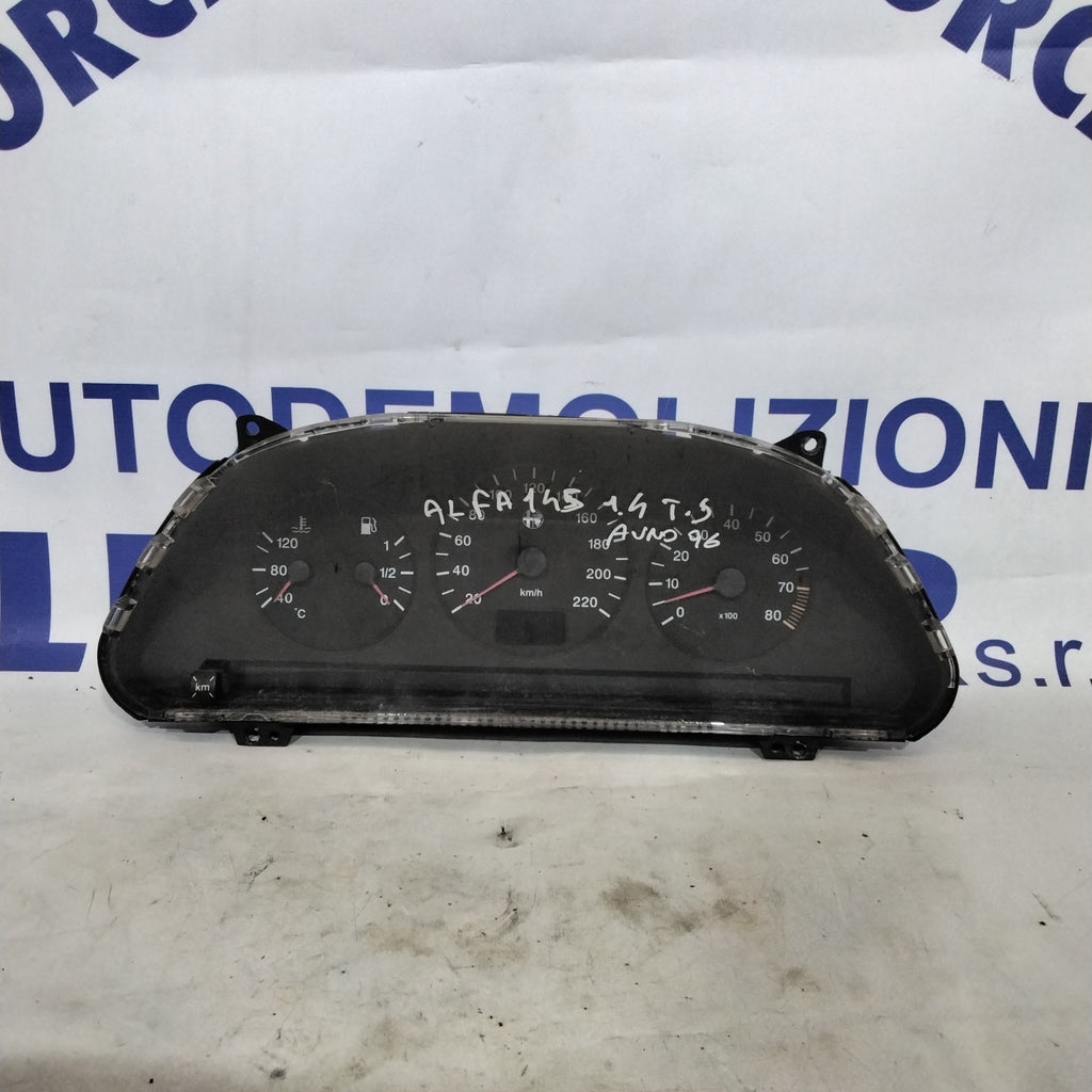 Quadro strumento /contachilometri alfa romeo 145 anno 1996 codice:602584003