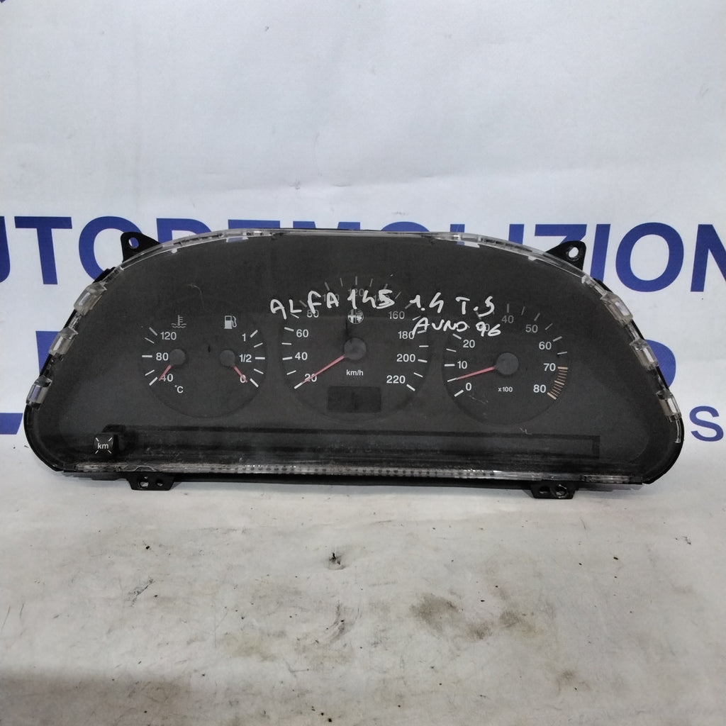 Quadro strumento /contachilometri alfa romeo 145 anno 1996 codice:602584003