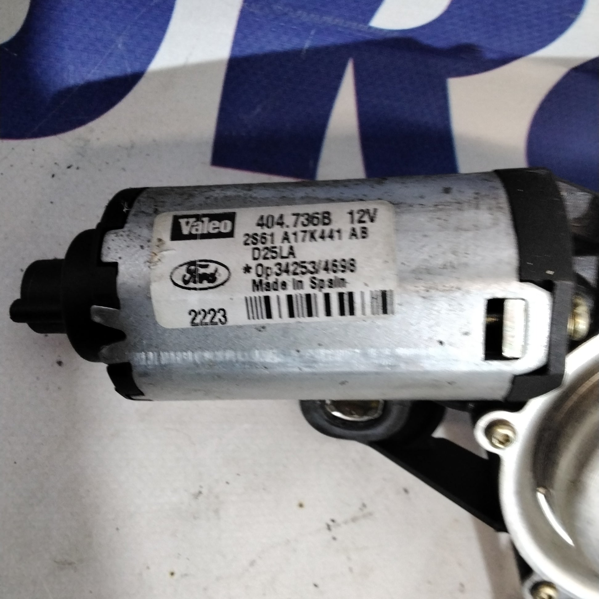 motorino tergicristallo posteriore ford fusion anno 2003 codice:404736B