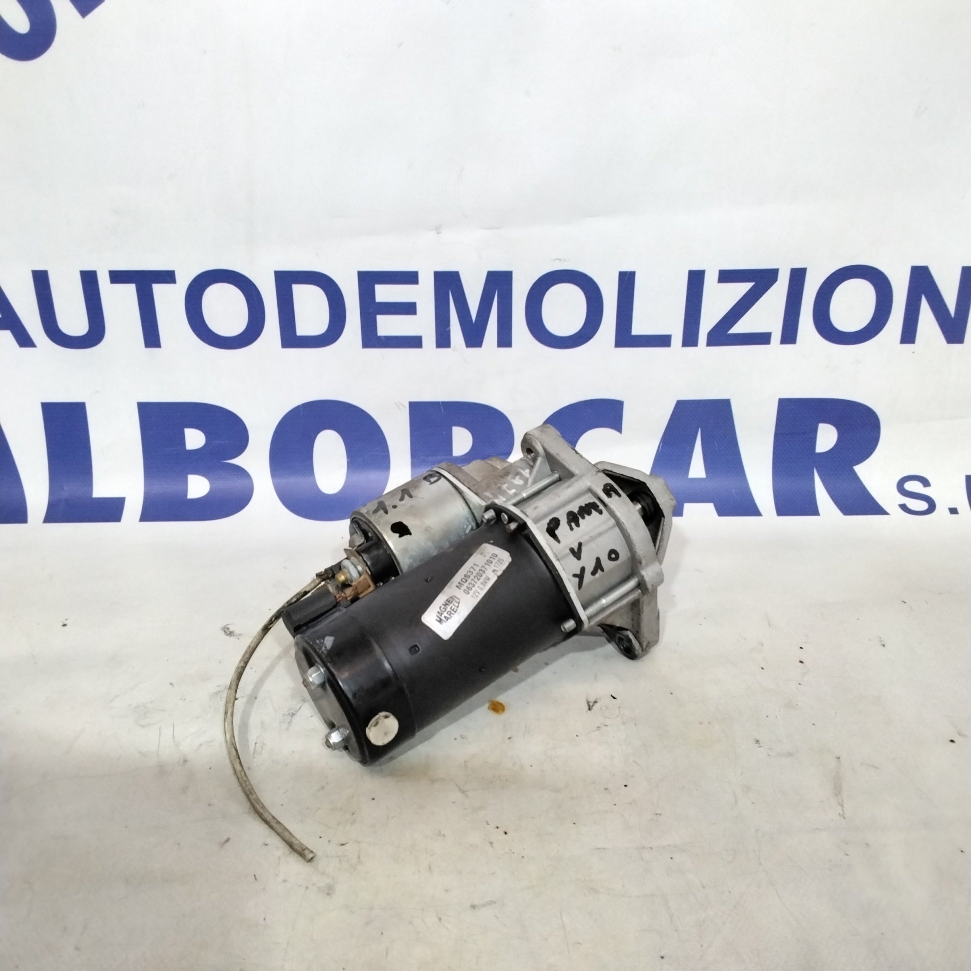 Motorino avviamento fiat panda /uno /lancia y10 codice:MQS371/063720371010
