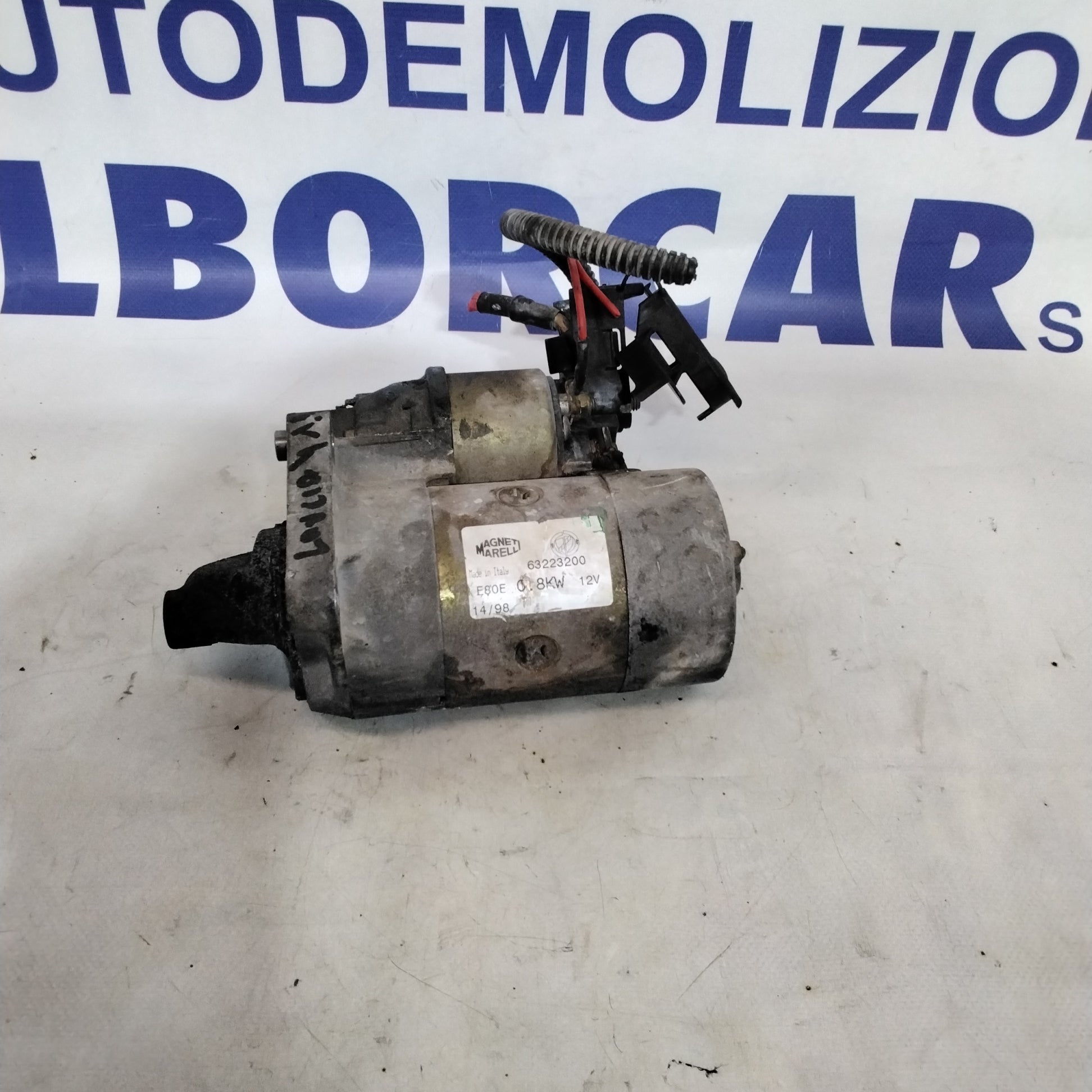 Motor de arranque Lancia Ypsilon 1.2 gasolina año 2002 código:63223200