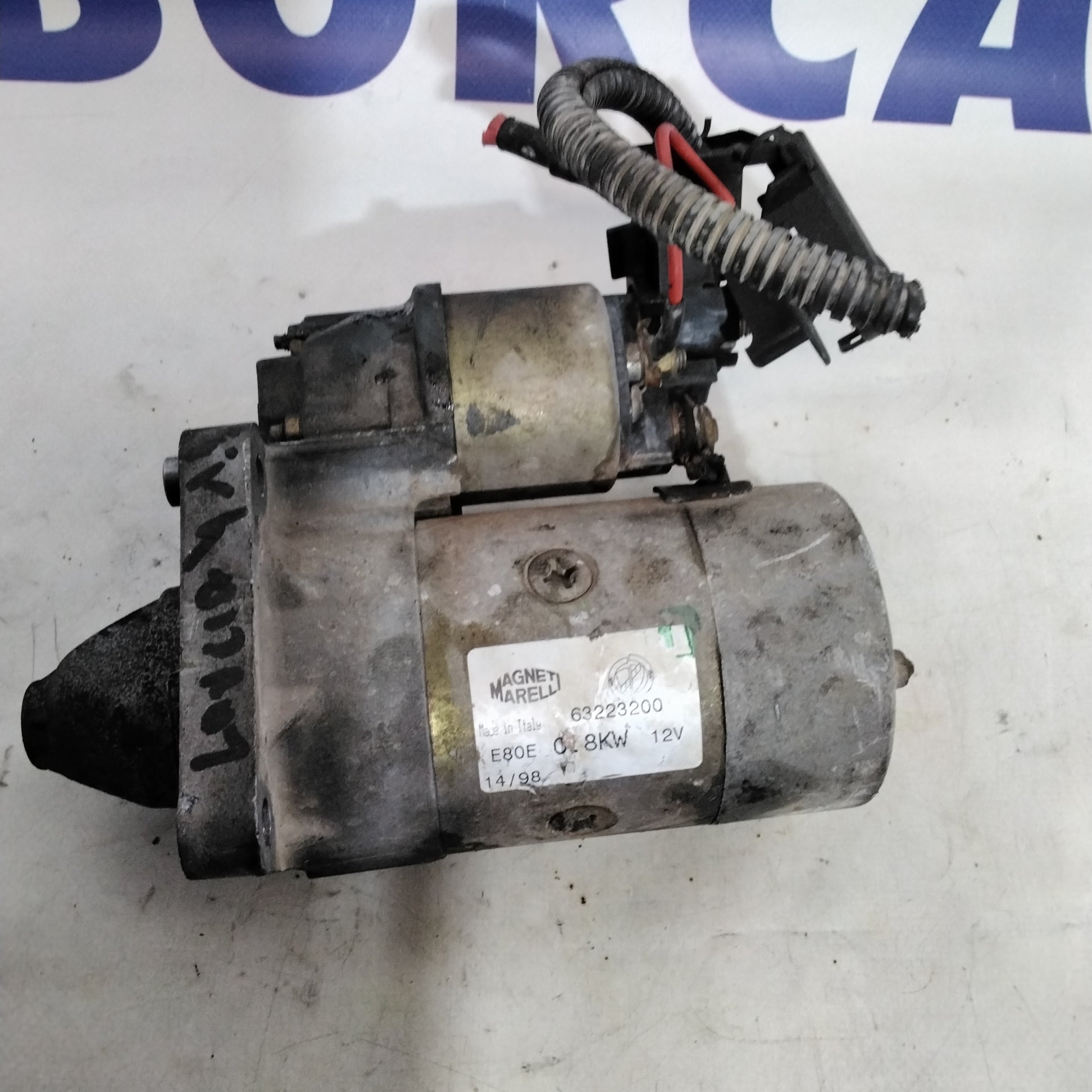 Motor de arranque Lancia Ypsilon 1.2 gasolina año 2002 código:63223200