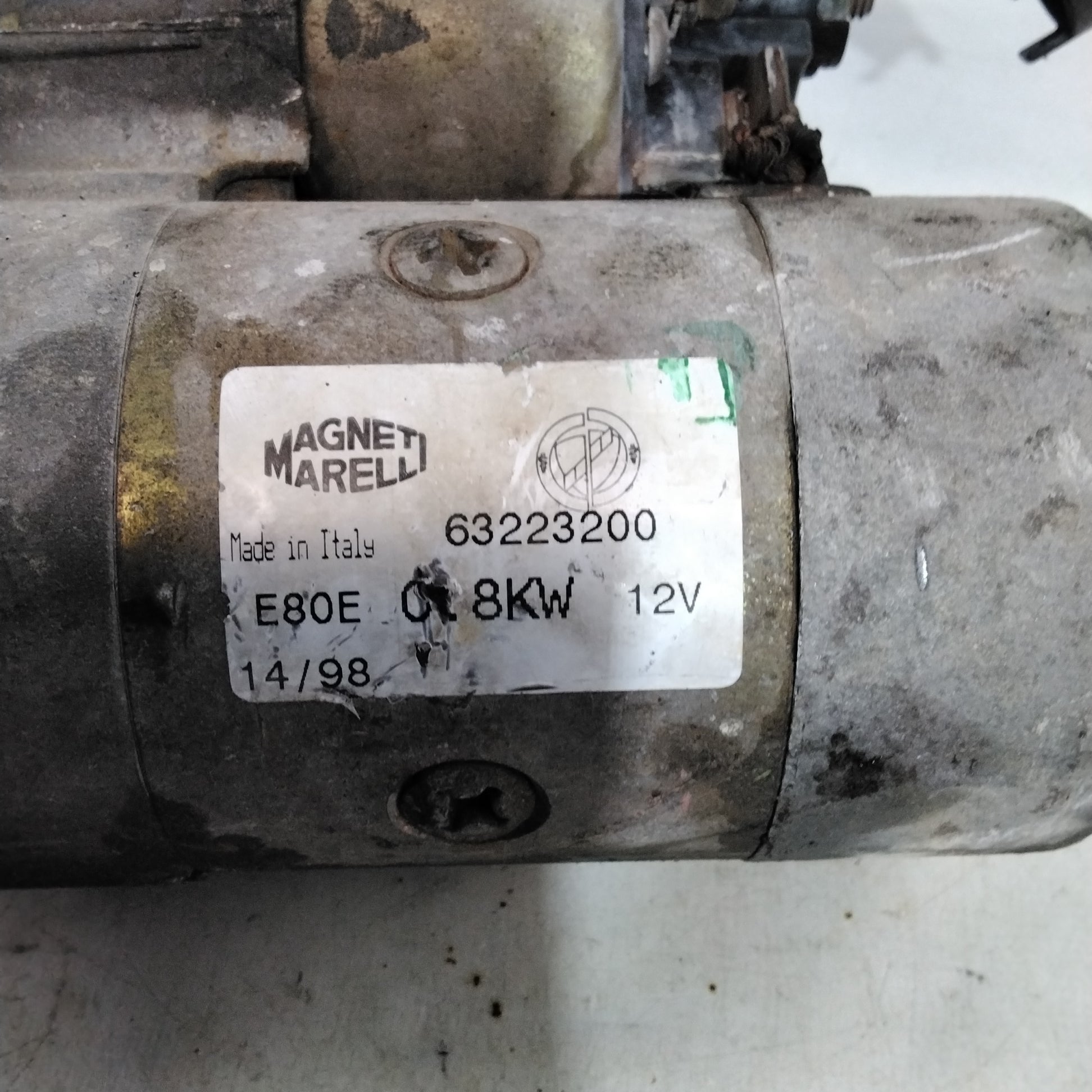 Motor de arranque Lancia Ypsilon 1.2 gasolina año 2002 código:63223200