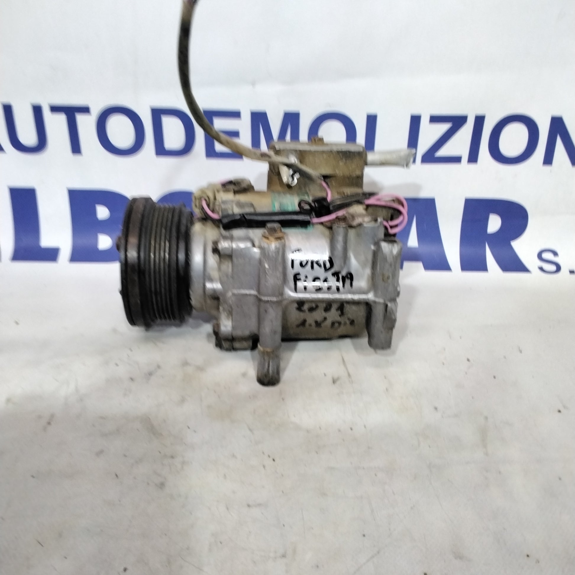 Compressore aria condizionata ford fiesta 1.8 diesel anno 2001 codice:TRV090