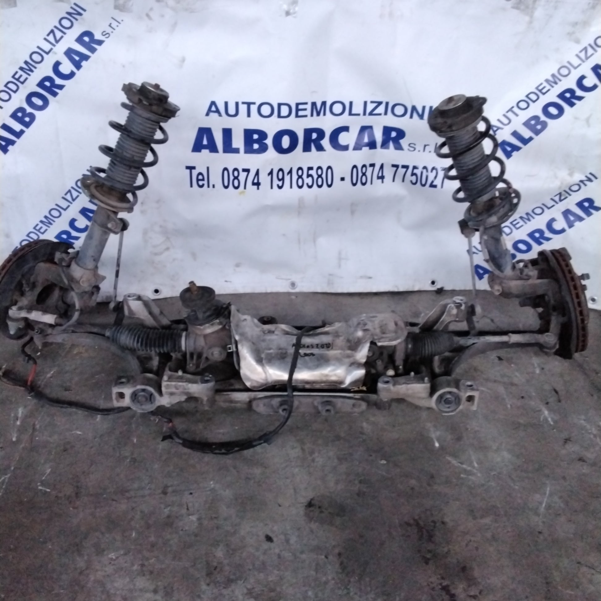 Ponte assale anteriore (COMPLETO) audi a3 2.0 tdi anno 2004