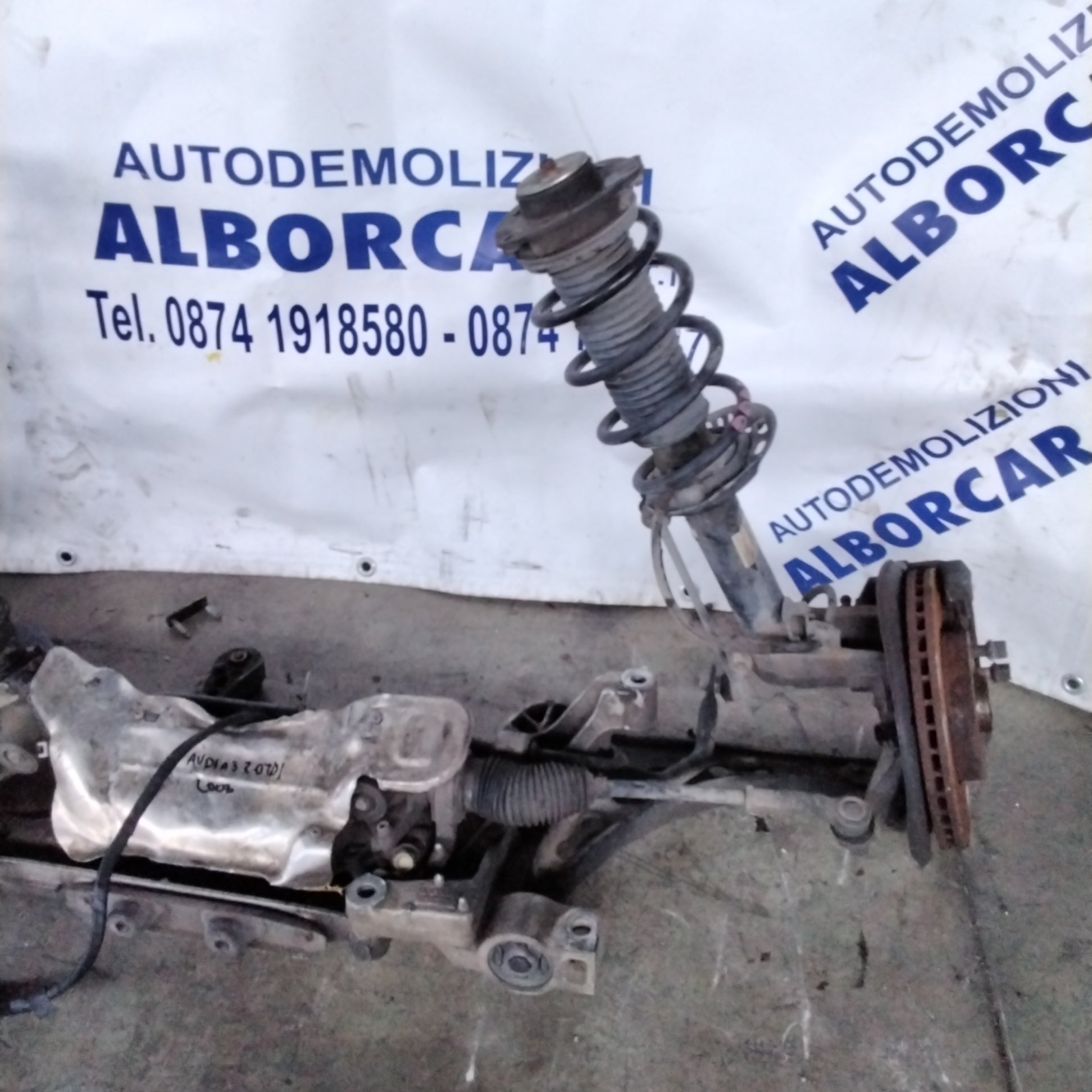 Ponte assale anteriore (COMPLETO) audi a3 2.0 tdi anno 2004