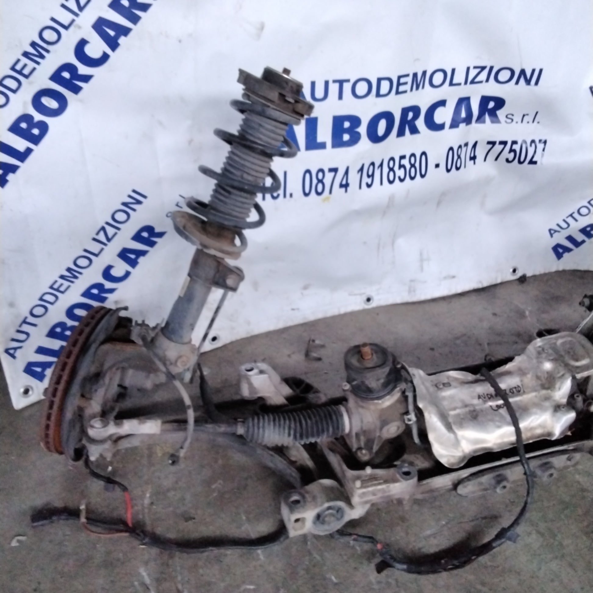 Ponte assale anteriore (COMPLETO) audi a3 2.0 tdi anno 2004