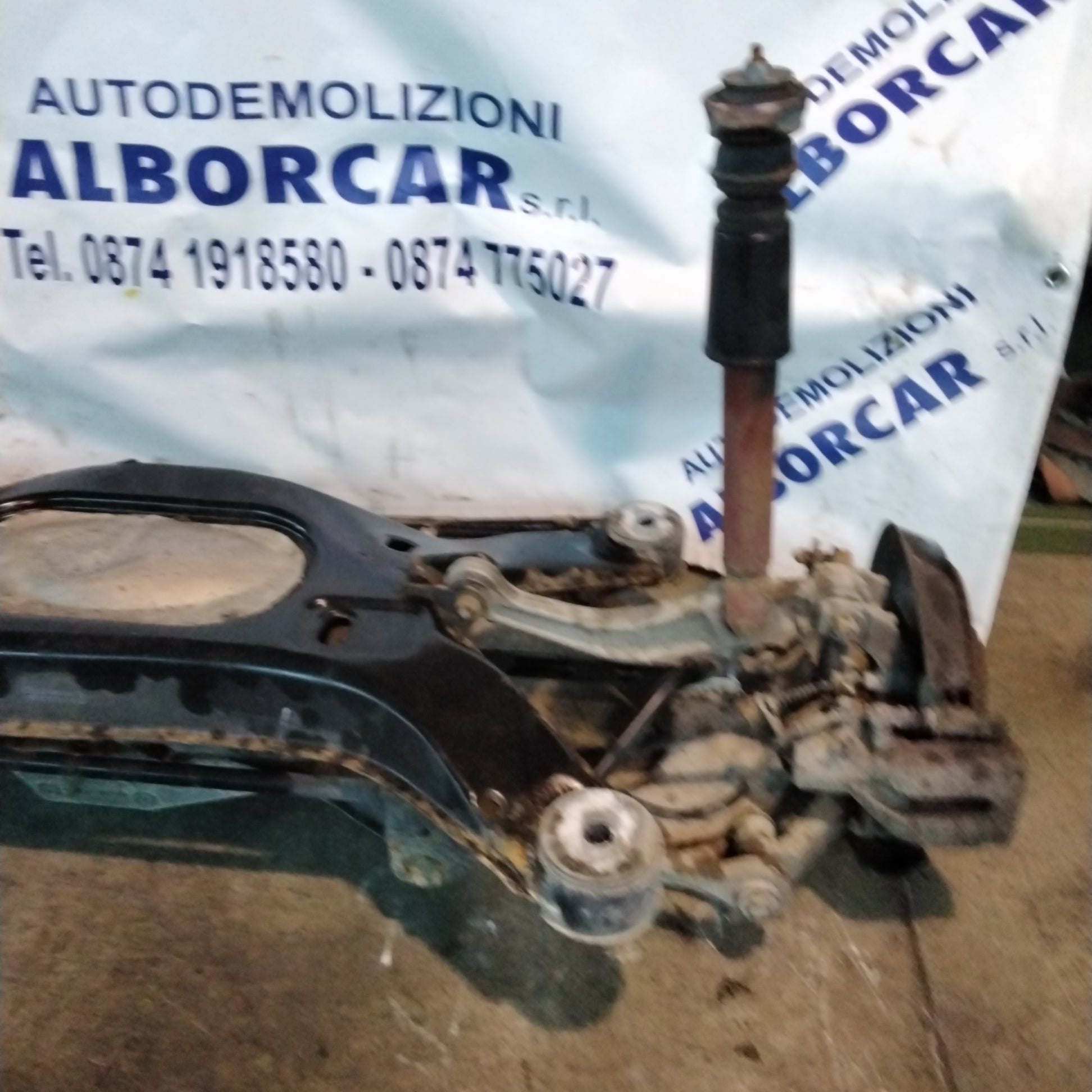 Ponte assale anteriore(COMPLETO) AUDI A8 2.5 tdi anno 2001