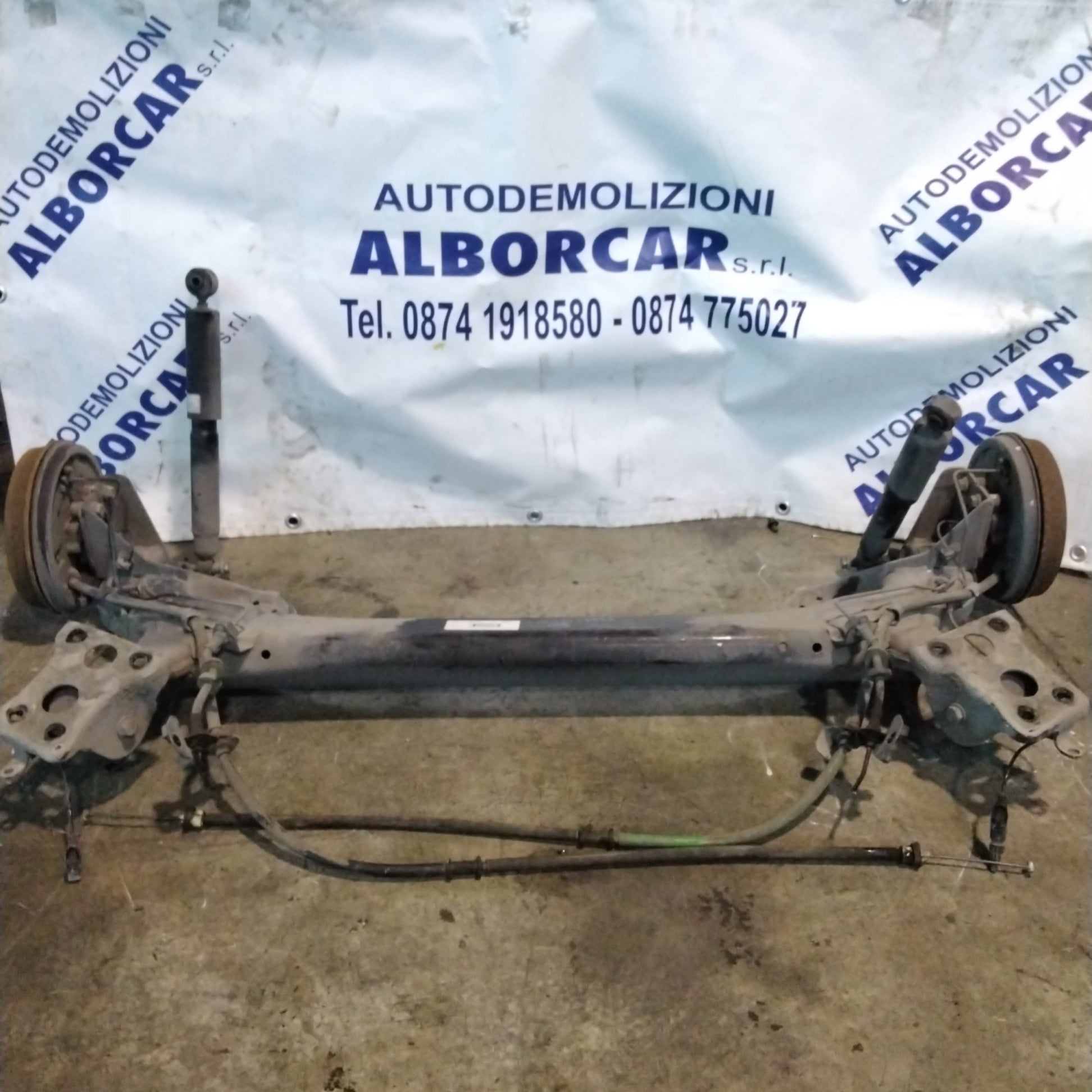 Ponte posteriore fiat fiorino 1.3 multijet anno 2008