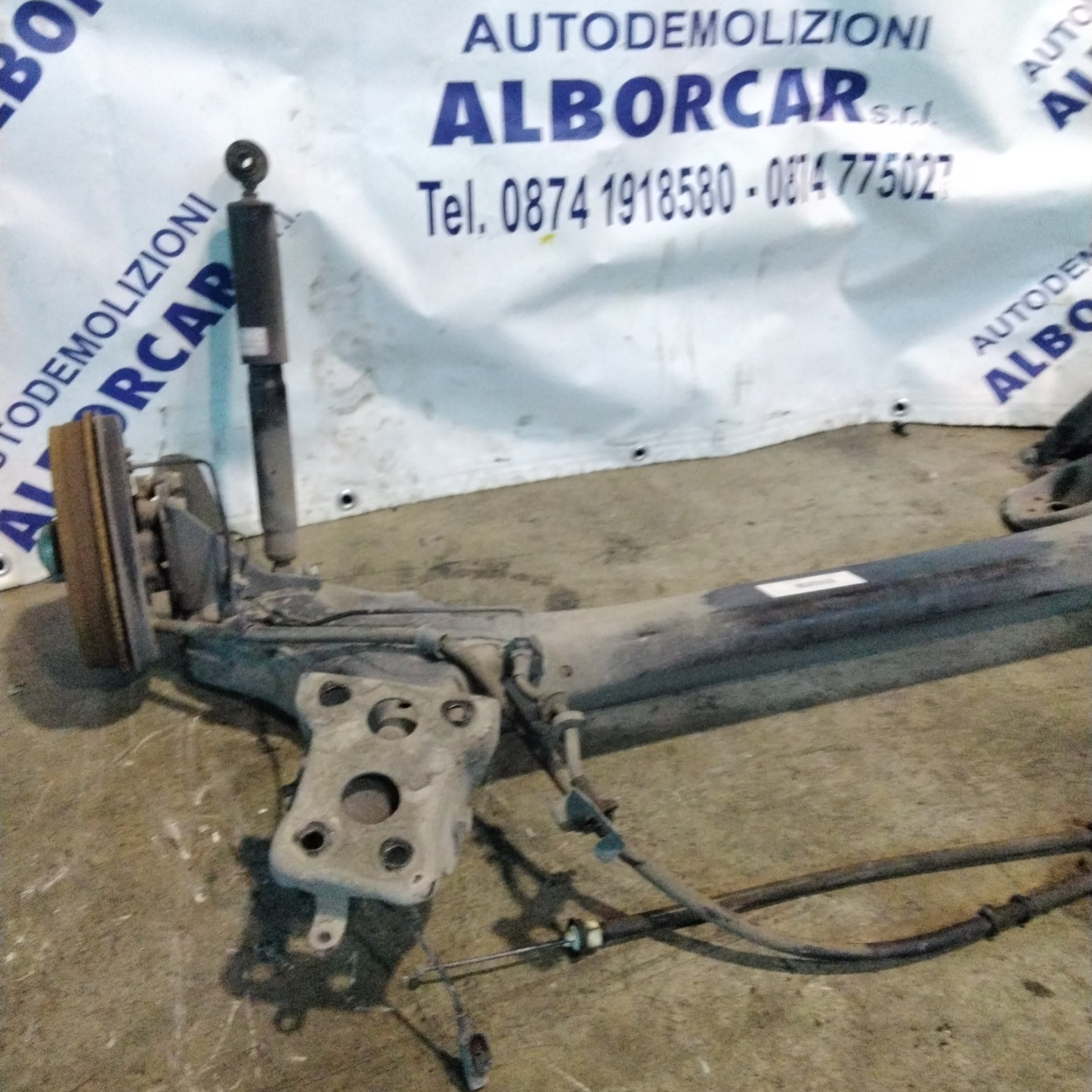 Ponte posteriore fiat fiorino 1.3 multijet anno 2008