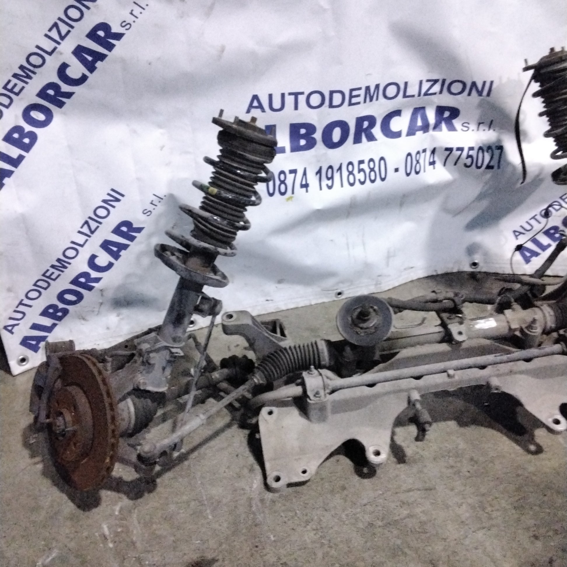 Ponte assale anteriore (COMPLETO) fiat fiorino 1.3 multijet anno 2008