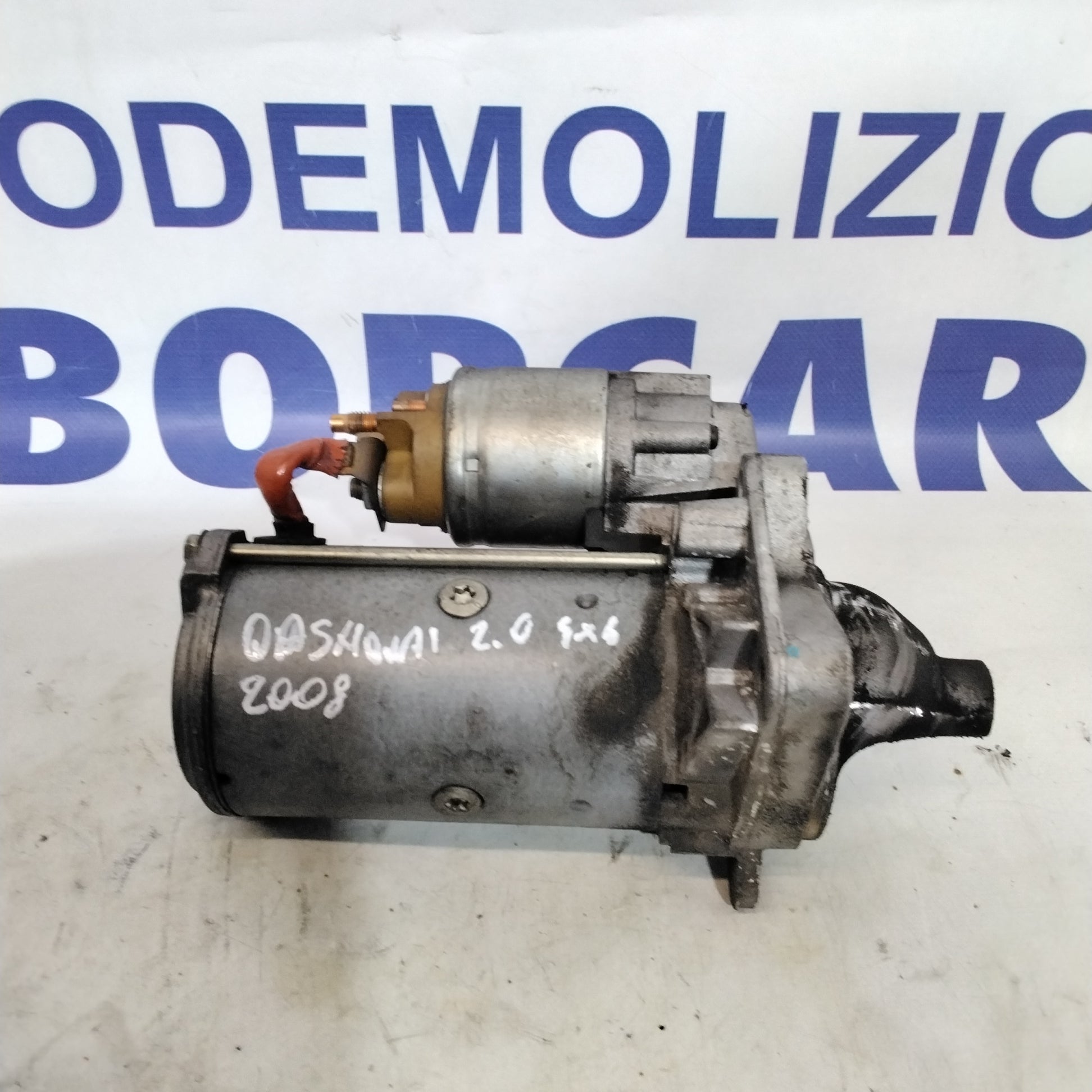 Motorino avviamento nissan qashqai 2.0 diesel anno 2008 codice:23300JG70A(sf15p1)