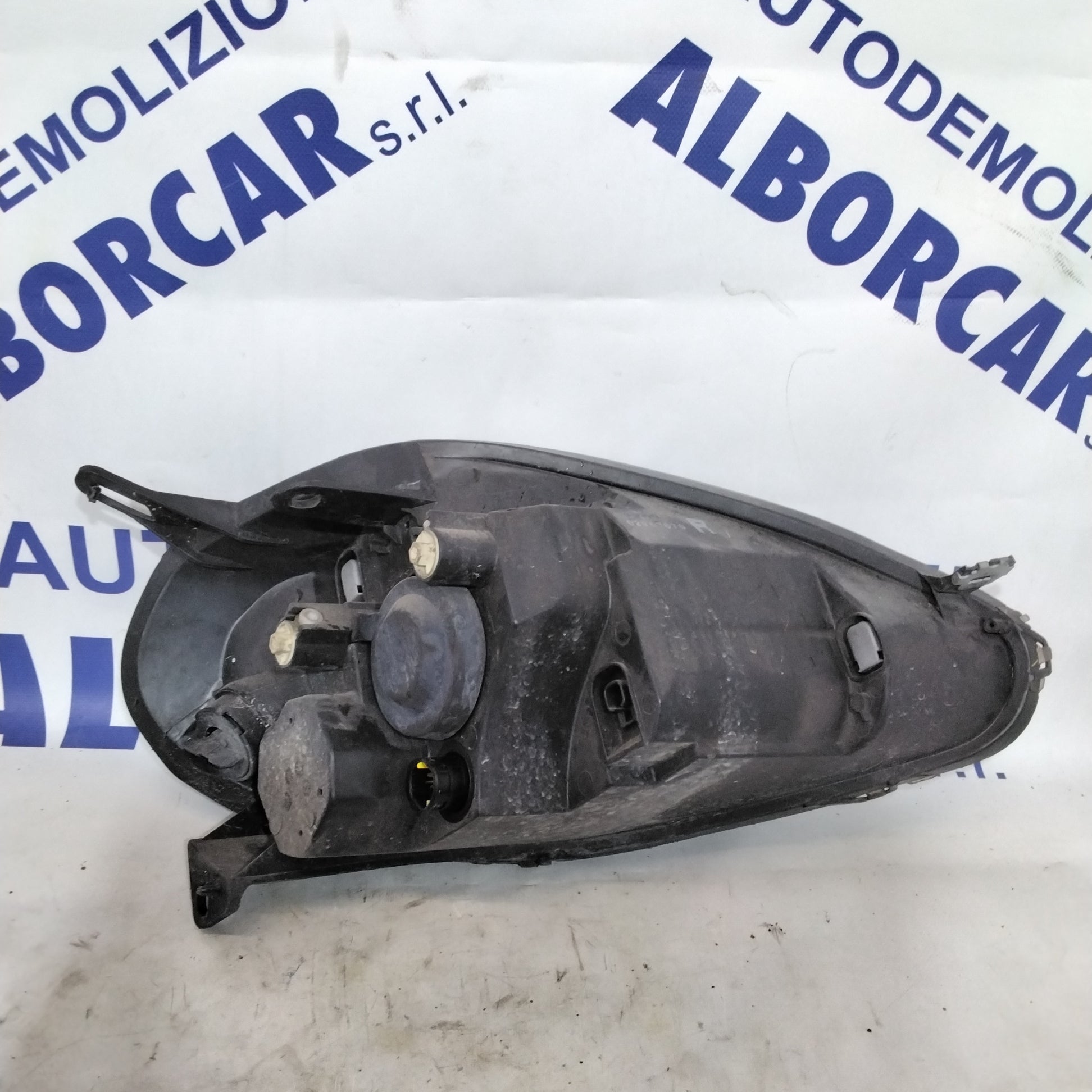Faro fanale sinistro fiat grande punto con presa gialla anno 2006 (sf8p2)