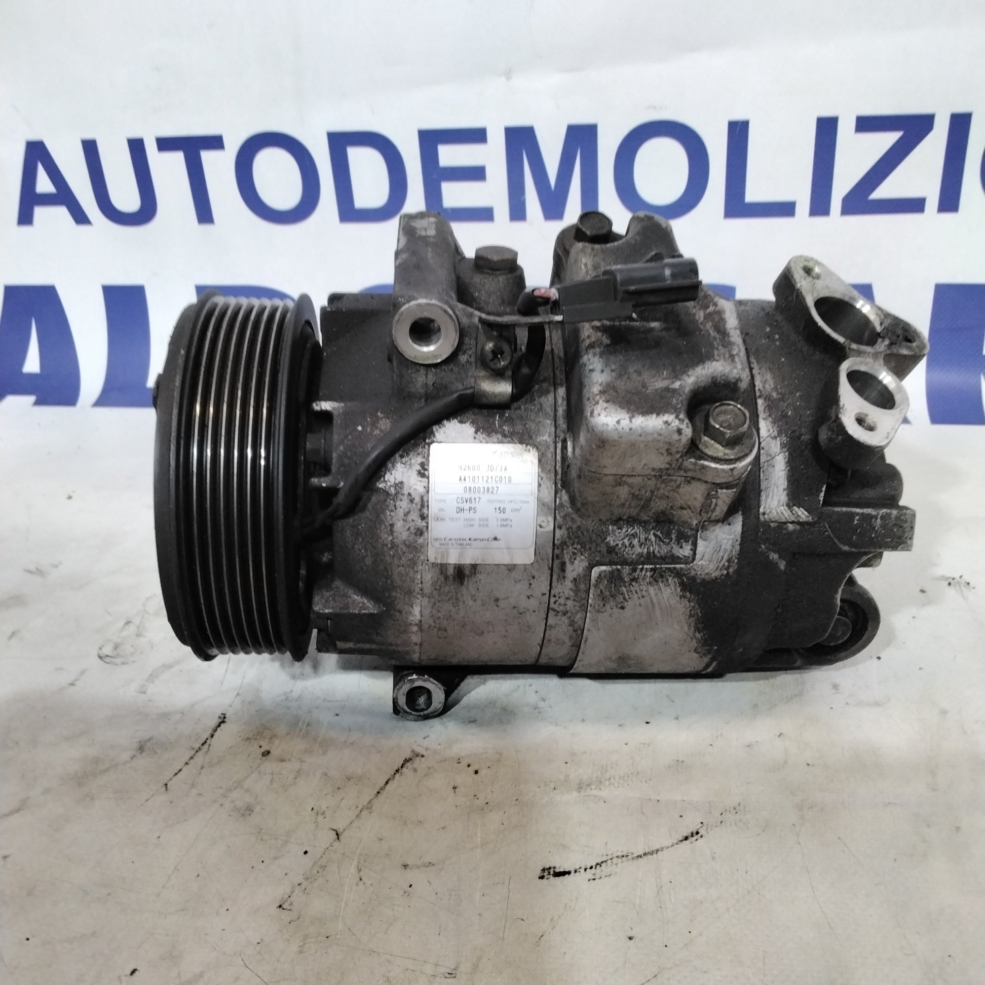 Compressore aria condizionata nissan qashqai 2.0 diesel anno 2008 codice:92600JD73A (sf14p