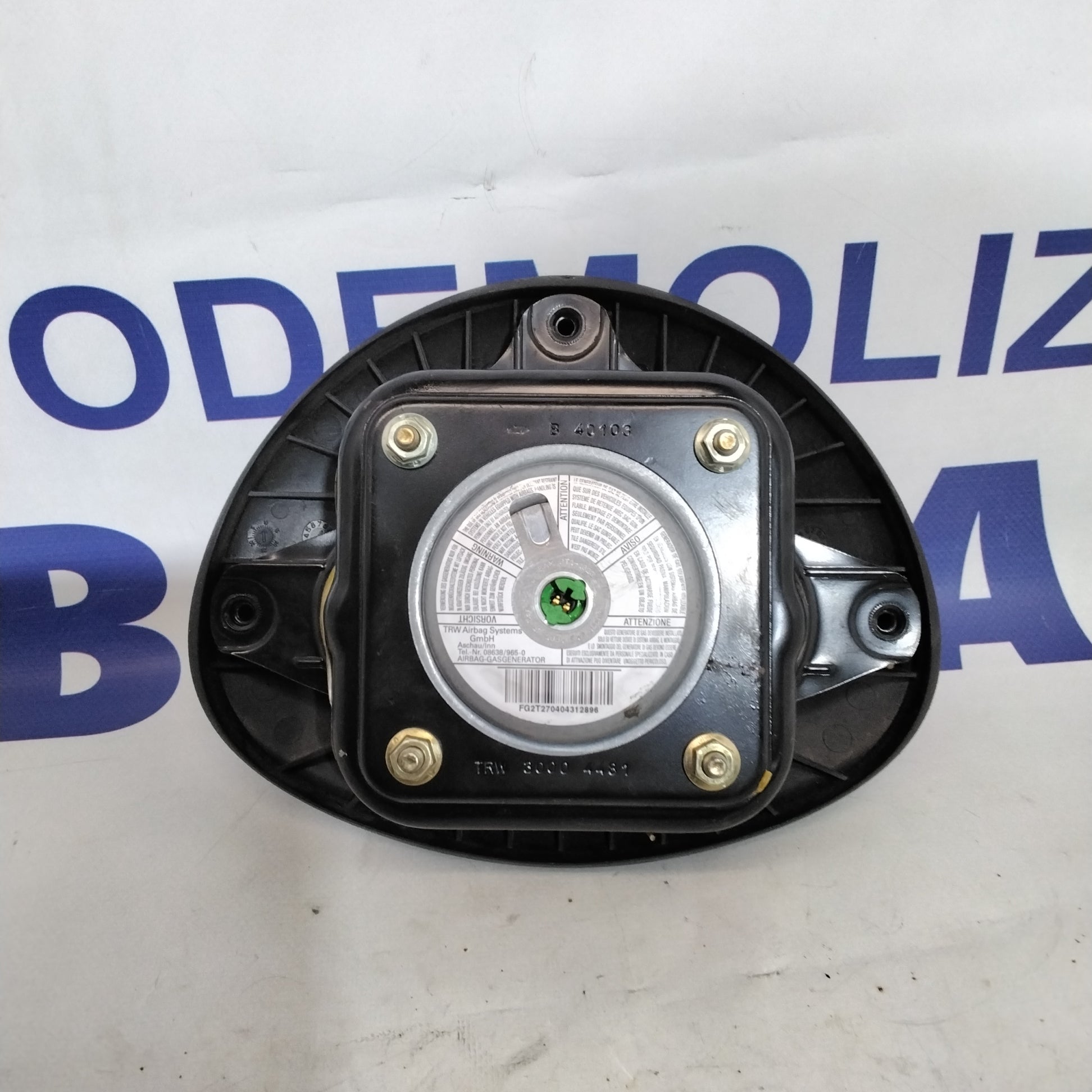 Airbag volante fiat punto 3 serie anno 2003 codice:7353352420