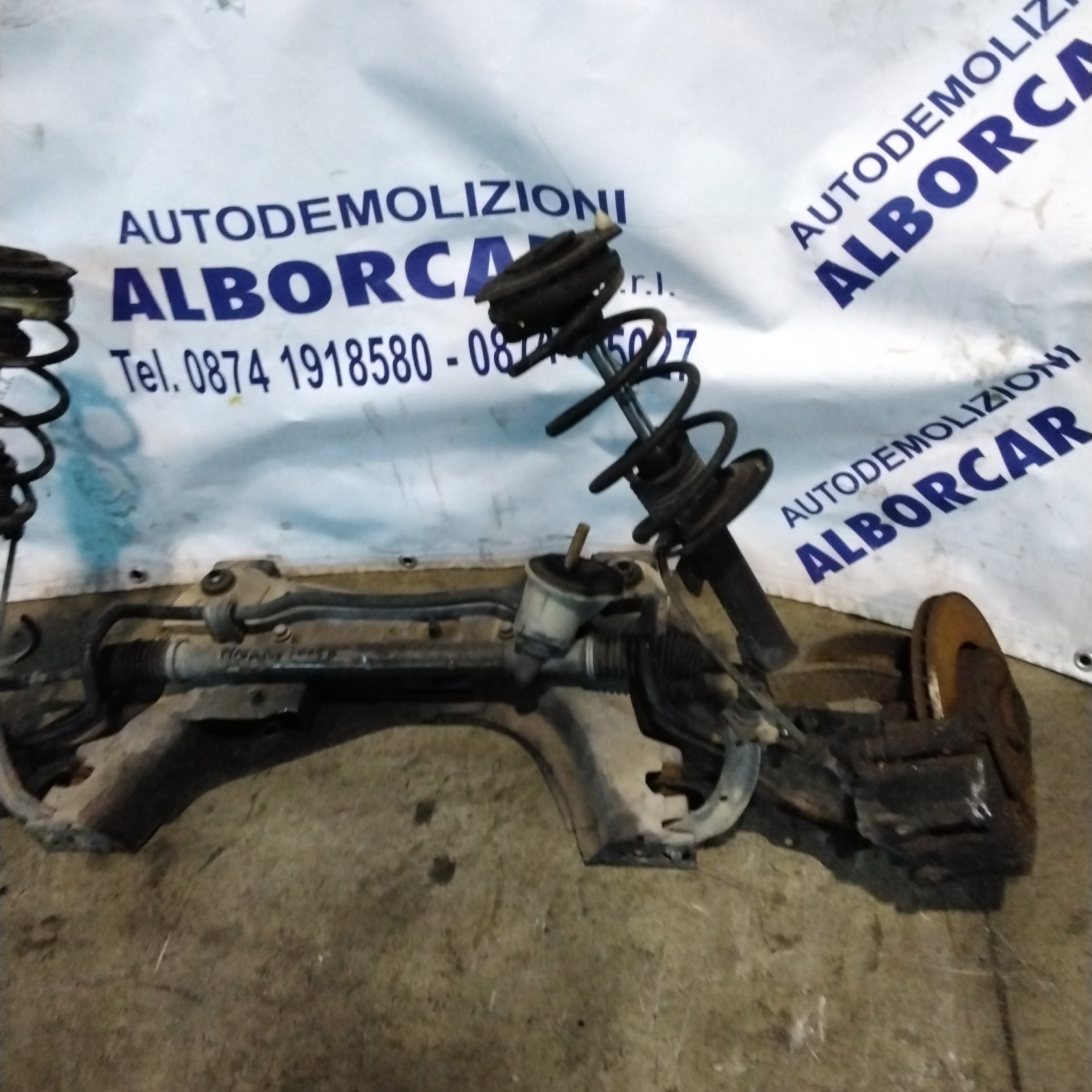 Puente de eje delantero Renault Megane diésel año 2005