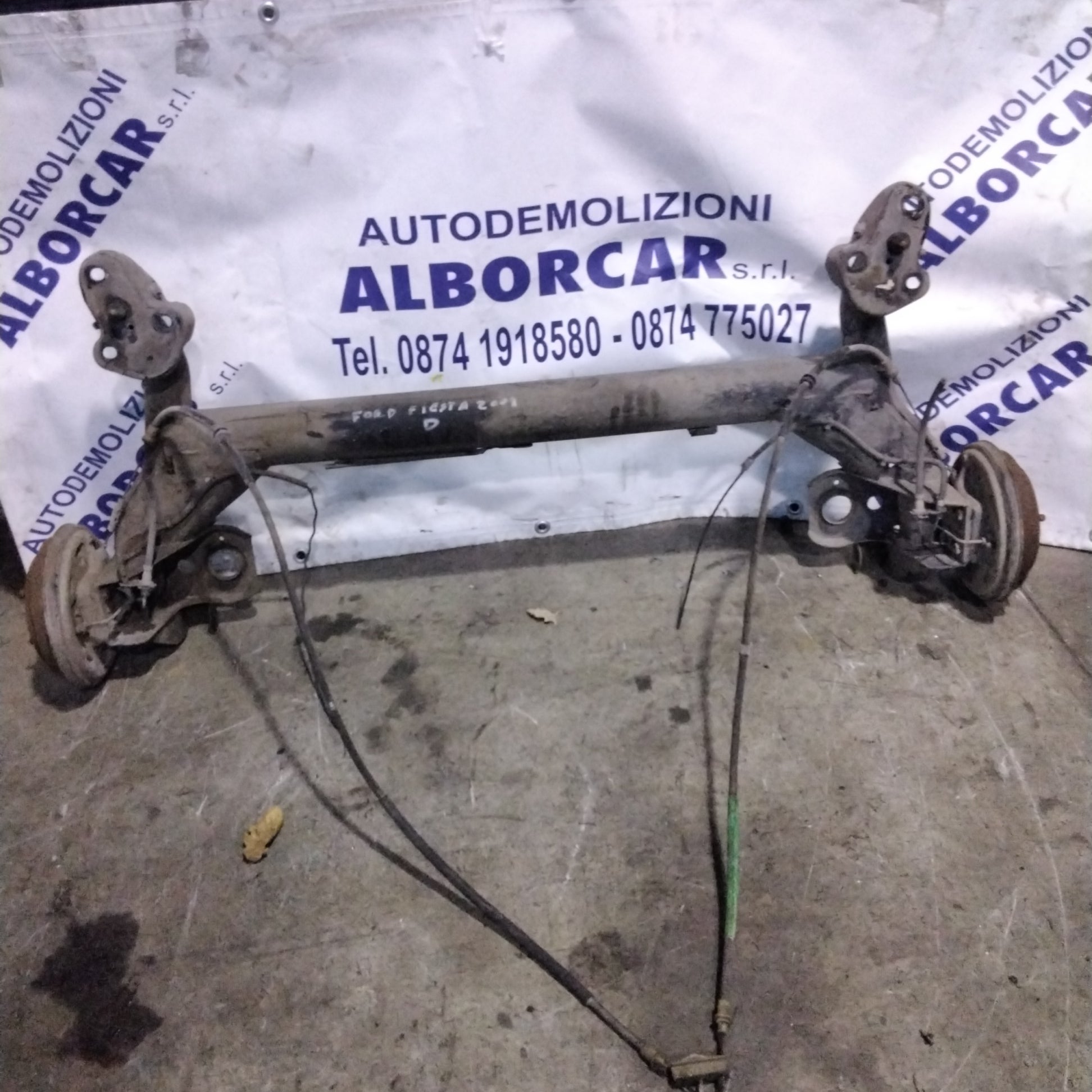 Puente trasero Ford Fiesta diésel año 2007