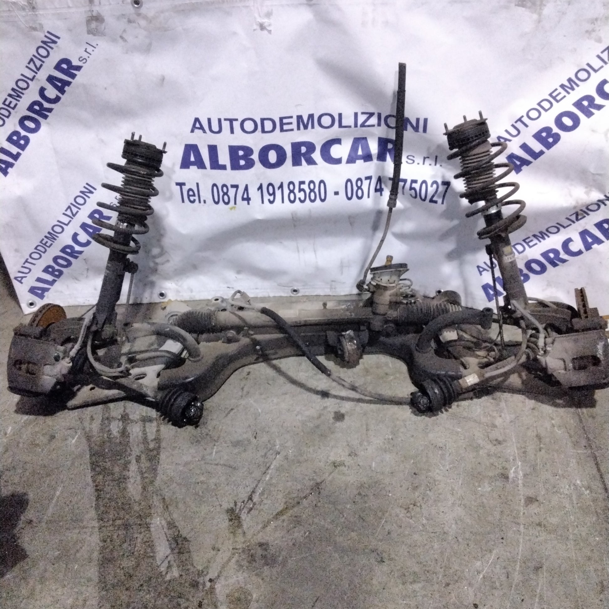 Ponte assale anteriore ford fiesta diesel anno 2007