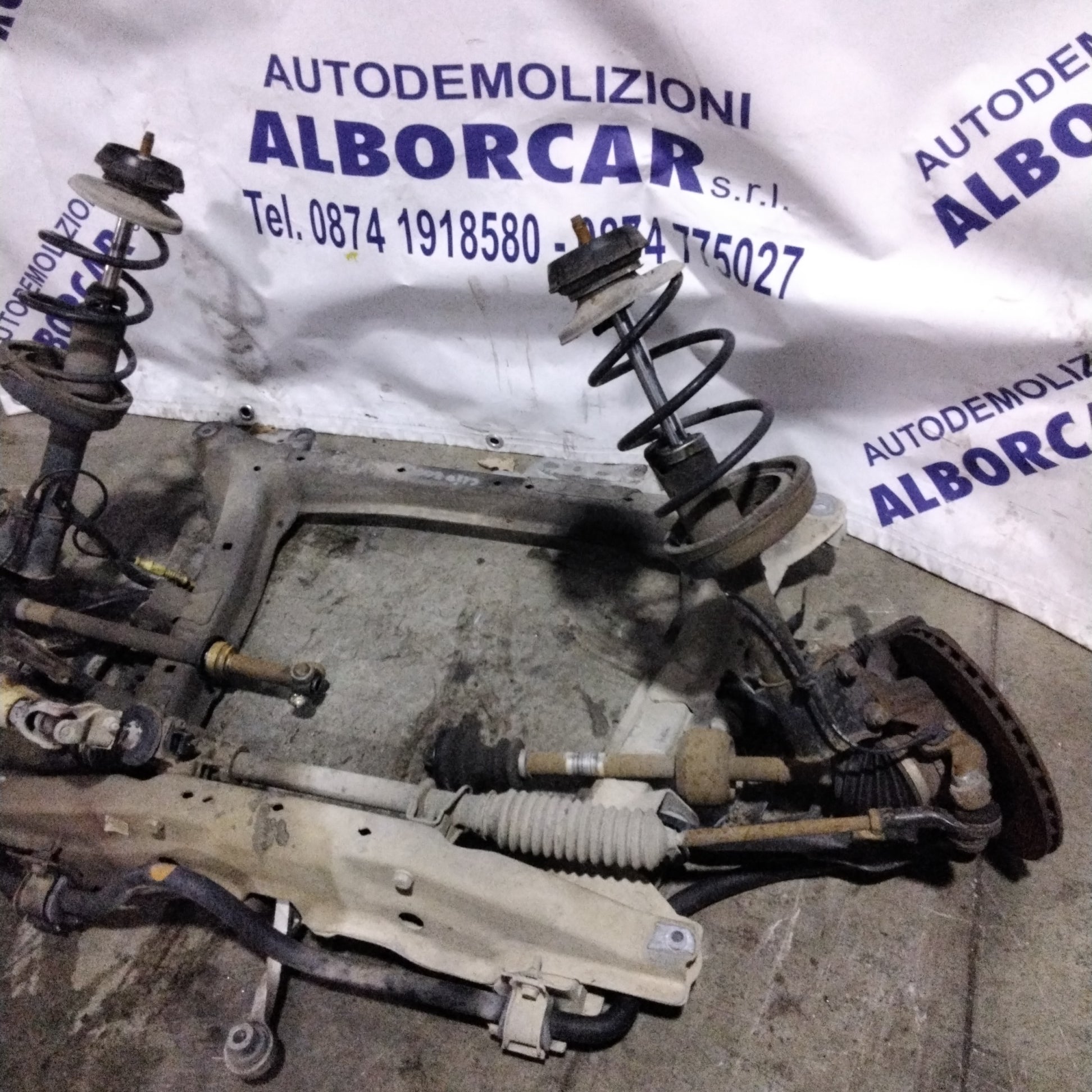 Ponte assale anteriore renault clio diesel anno 2005