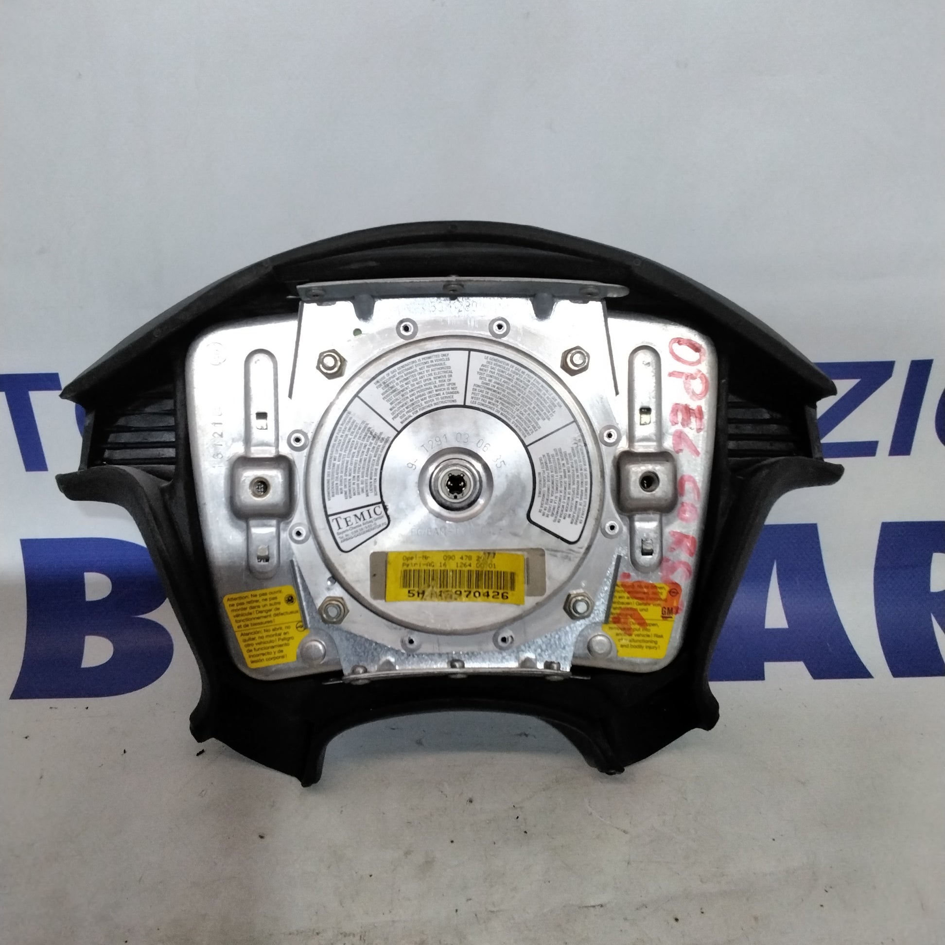 Airbag steering wheel Opel Corsa year 1994 code:090478209