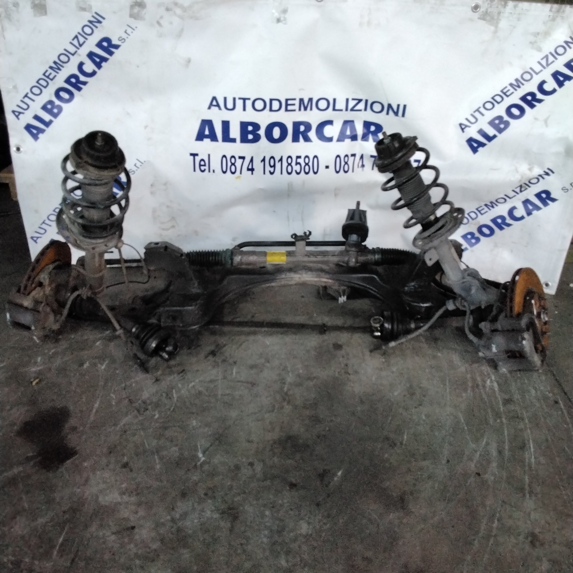Puente eje delantero Fiat Bravo 1.6 Multijet año 2012