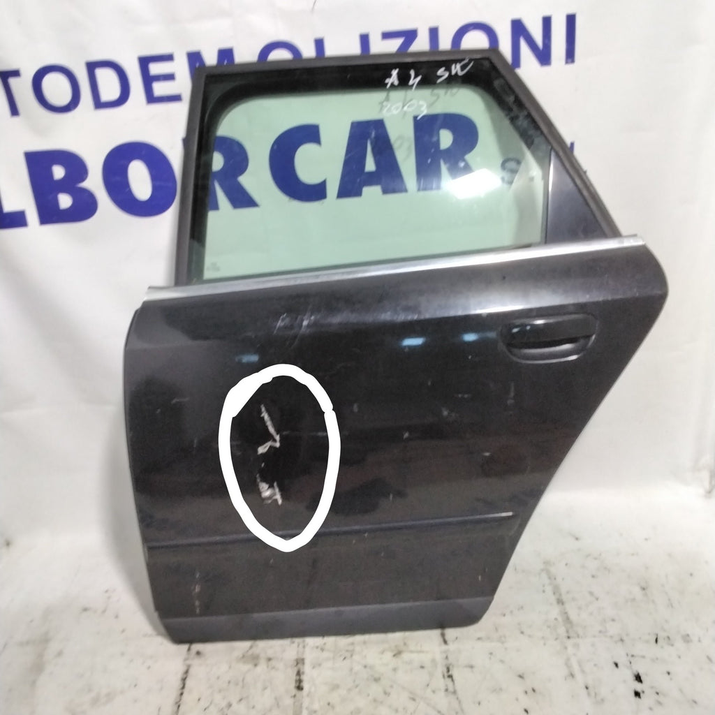 Sportello posteriore sinistro audi a4 b6 anno 2003 (da riverniciare)