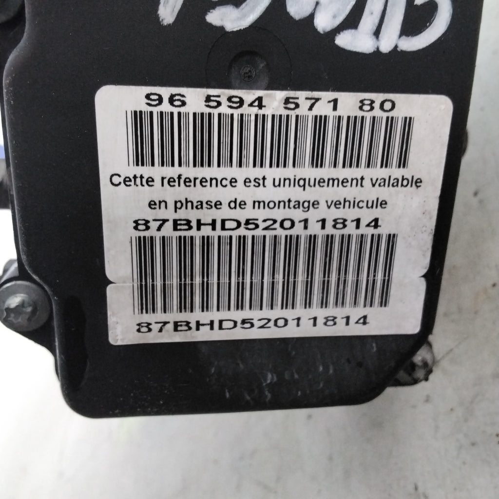 Bomba centralita ABS Citroën C4 1.4 gasolina año 2006 código:0265231486