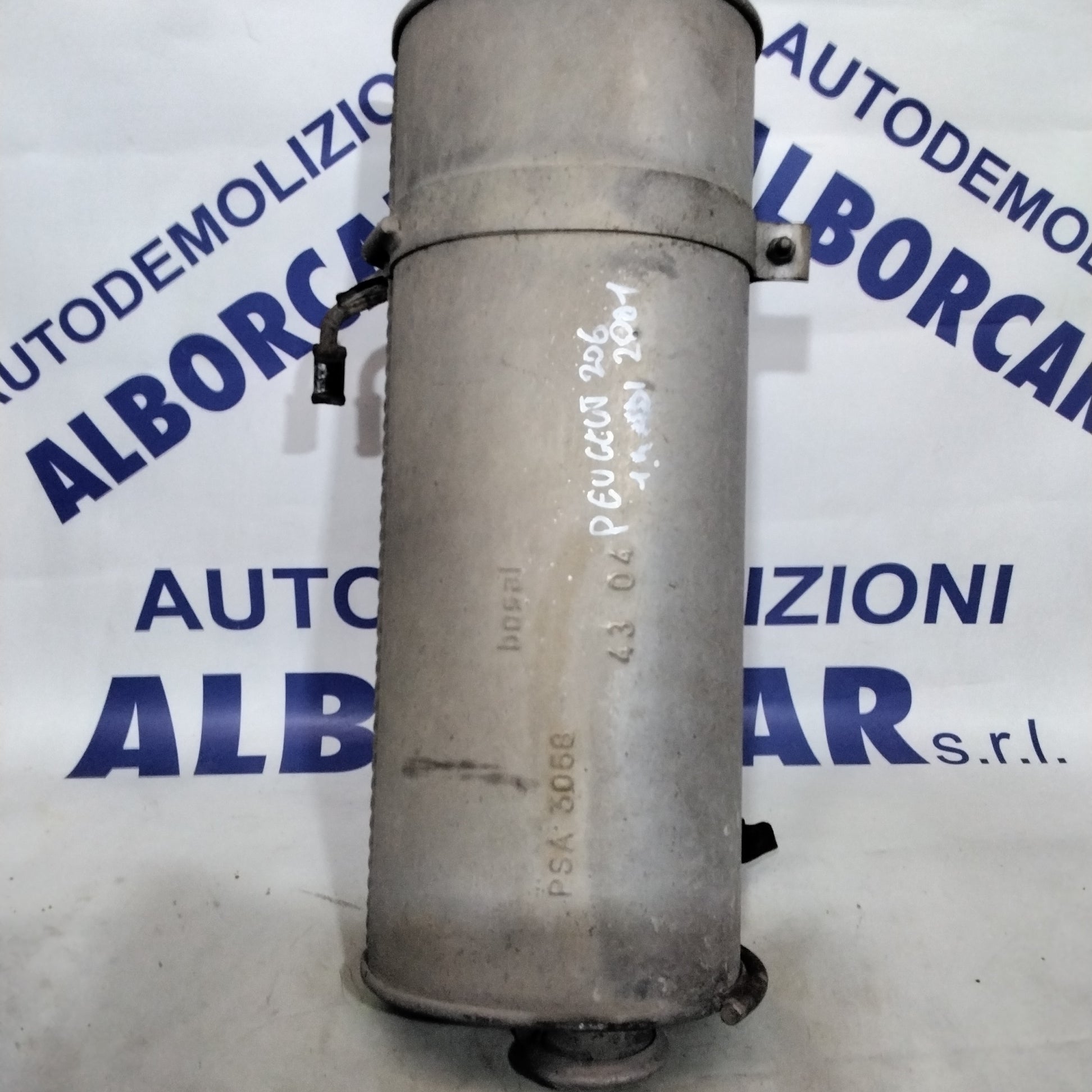 Muffler tip / exhaust Peugeot 206 1.4 HDI year 2001