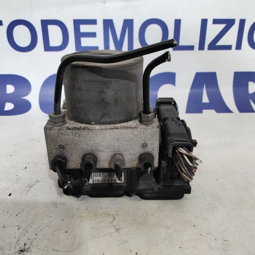 Pompa centralina abs fiat panda 1.2 benzina anno 2005 codice:0265231312/46802215