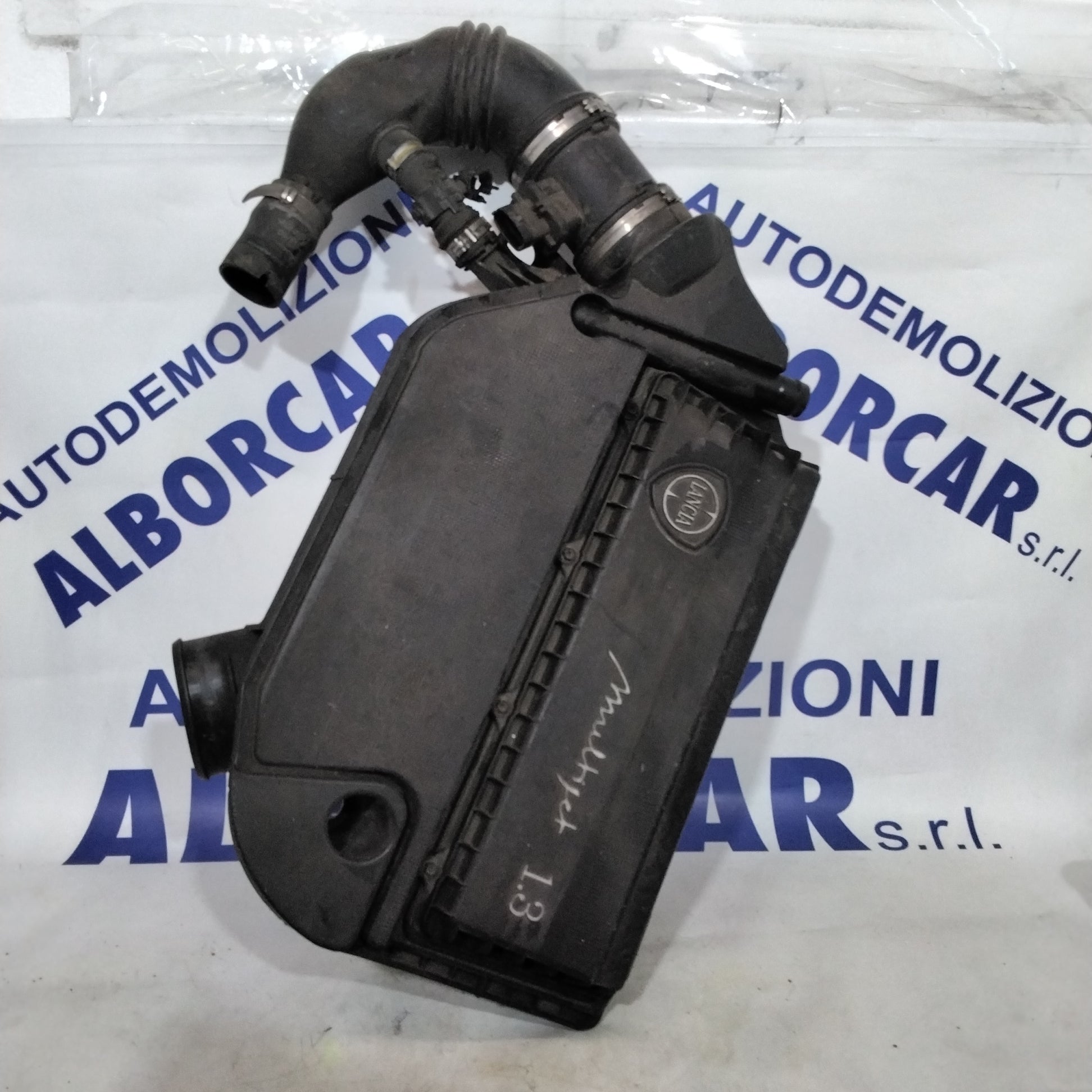 Portafiltro de aire con medidor de flujo Lancia Ypsilon 1.3 Multijet año 2006
