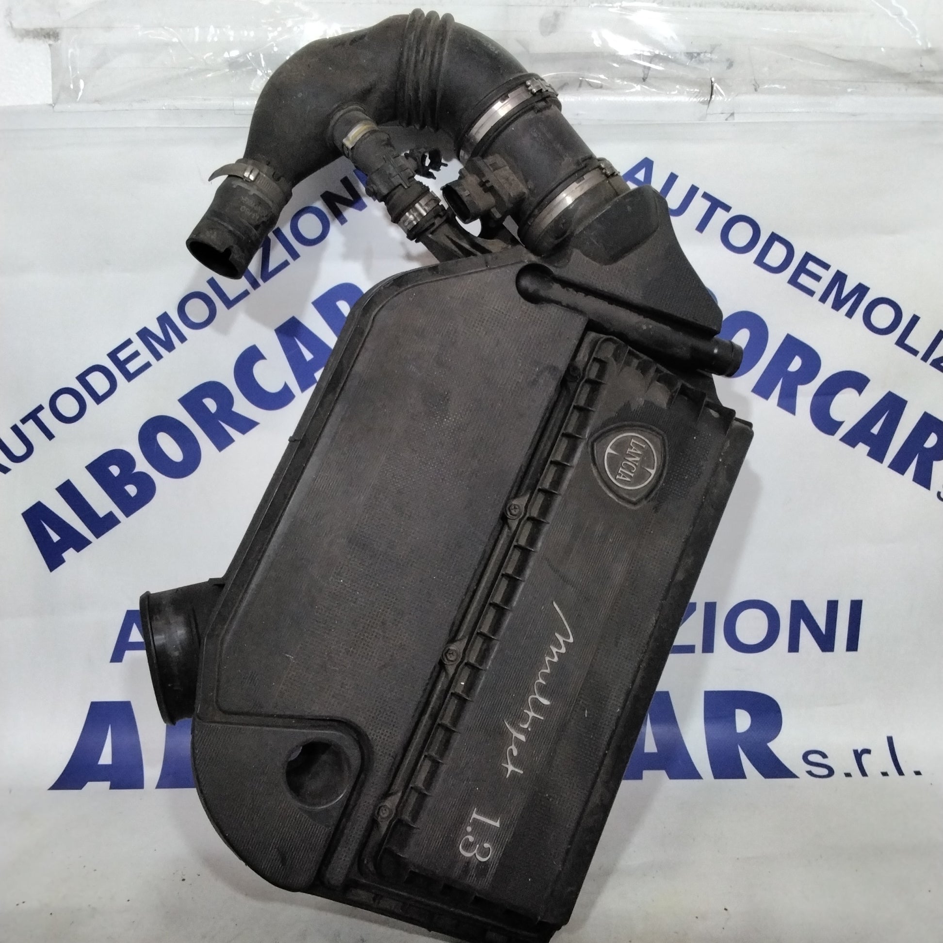 Portafiltro de aire con medidor de flujo Lancia Ypsilon 1.3 Multijet año 2006