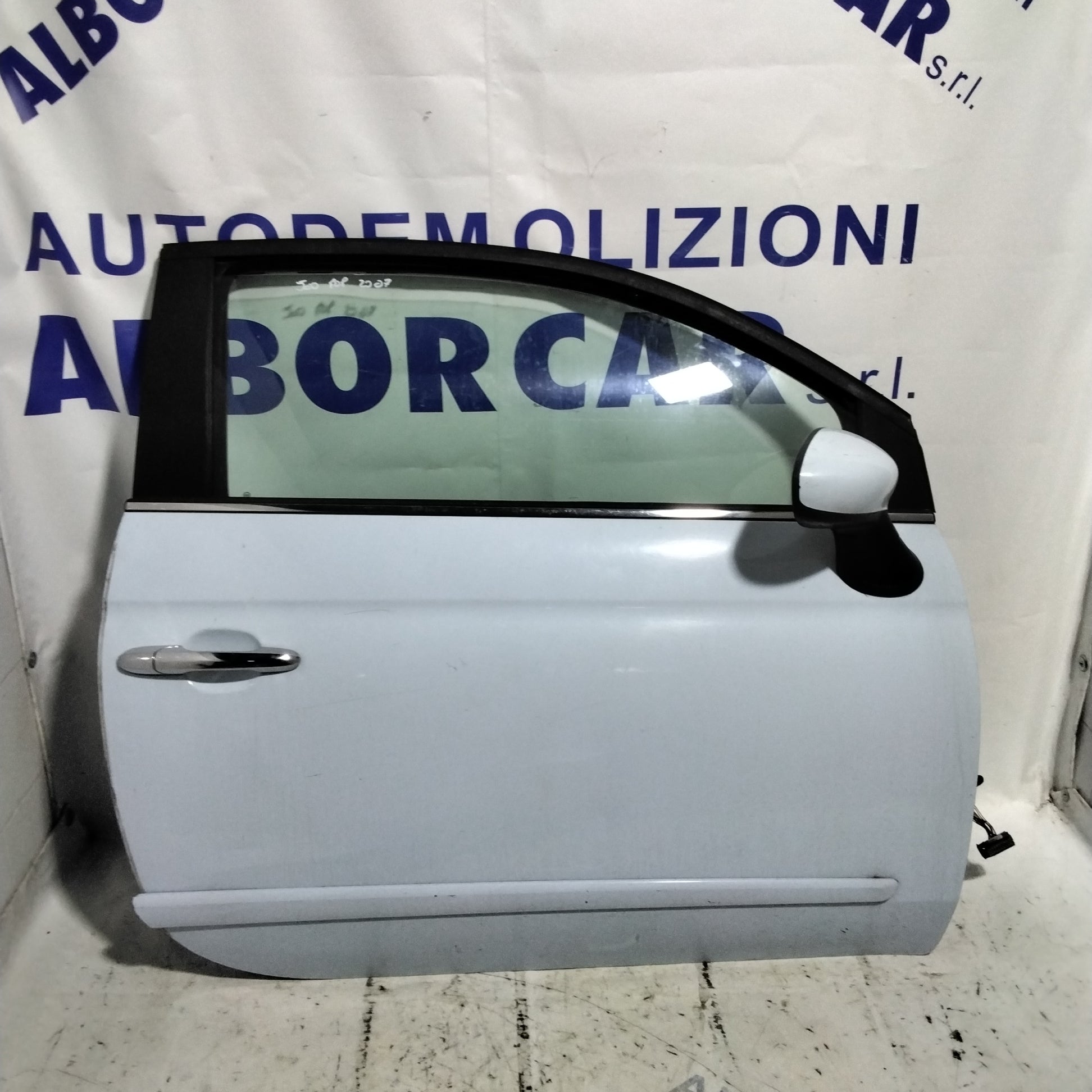 Sportello anteriore destro  (completo) fiat 500 anno 2007