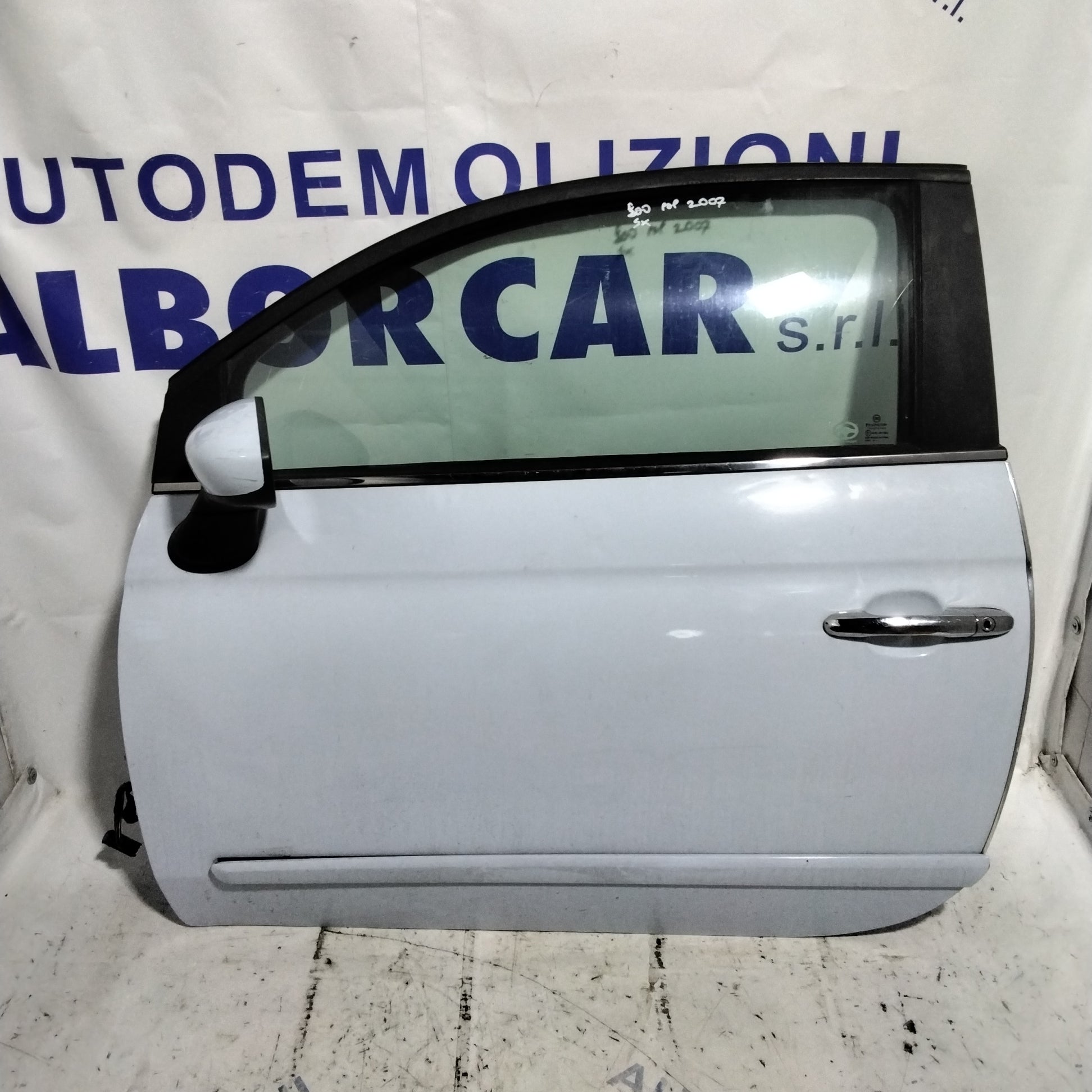 Sportello anteriore sinistro fiat 500 anno 2007