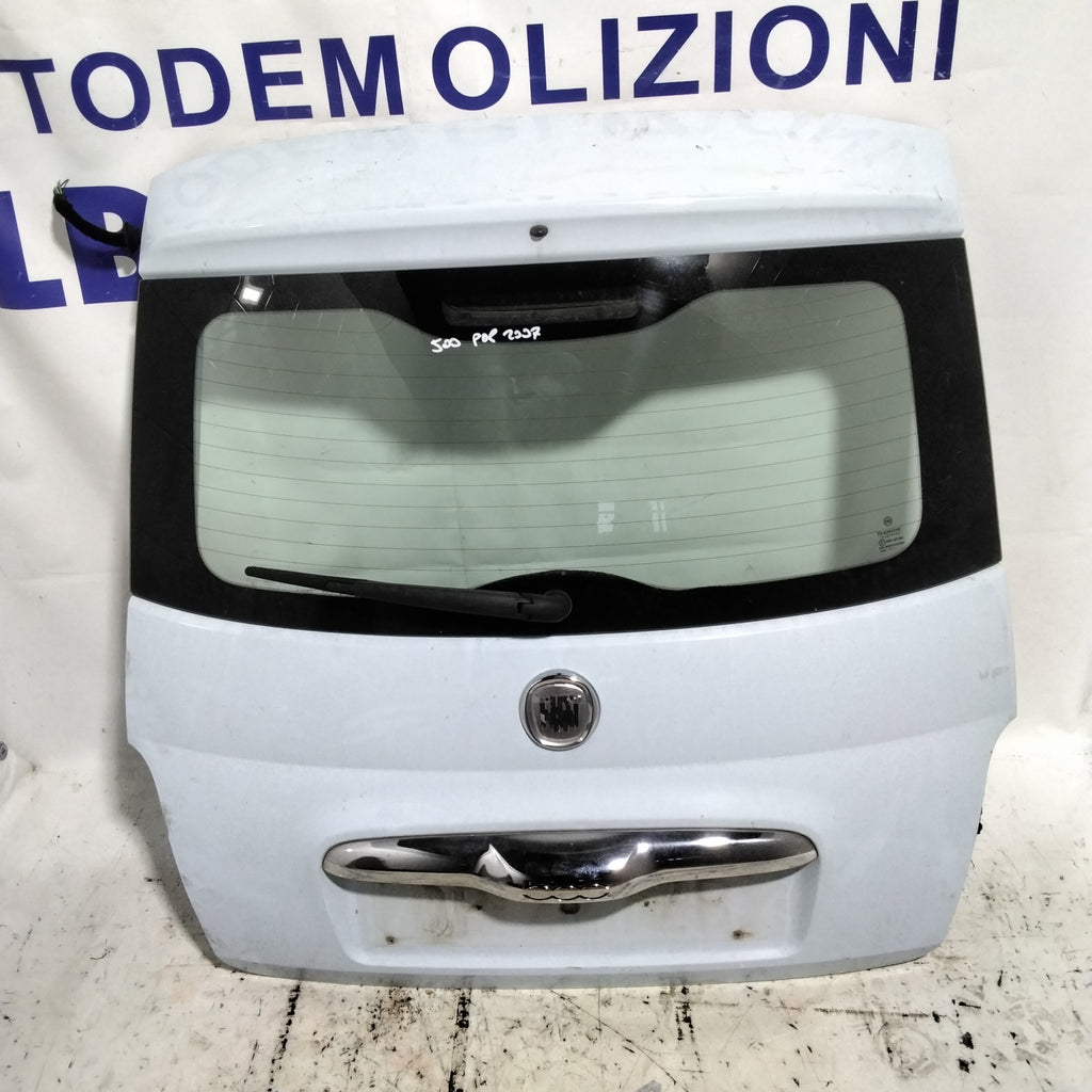 Cofano posteriore fiat 500 anno 2007  (grandinata)