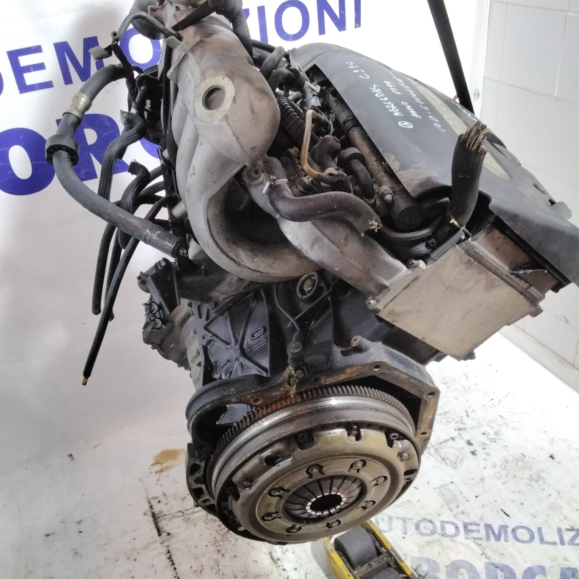 Motore mercedes-benz c220  2.2 diesel 92kw anno 1999 codice:6110110101