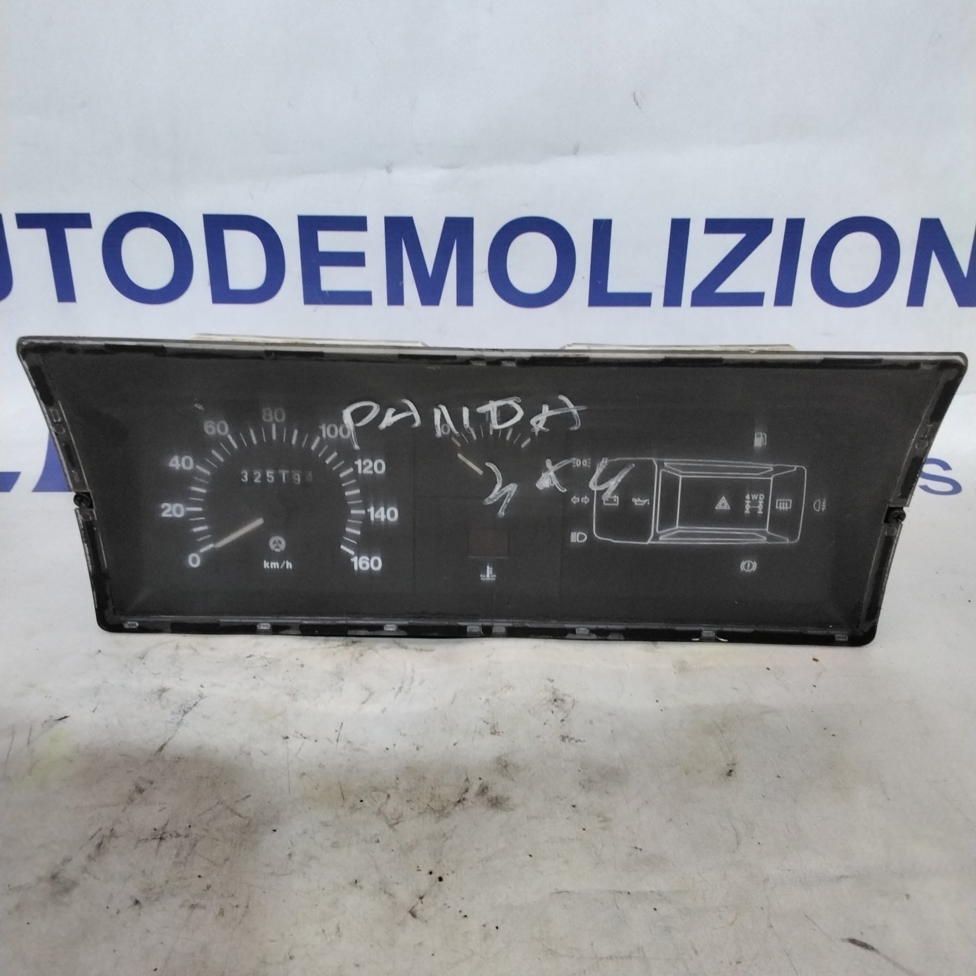 Cuadro de instrumentos / cuentakilómetros Fiat Panda primera serie 4x4 año 1995