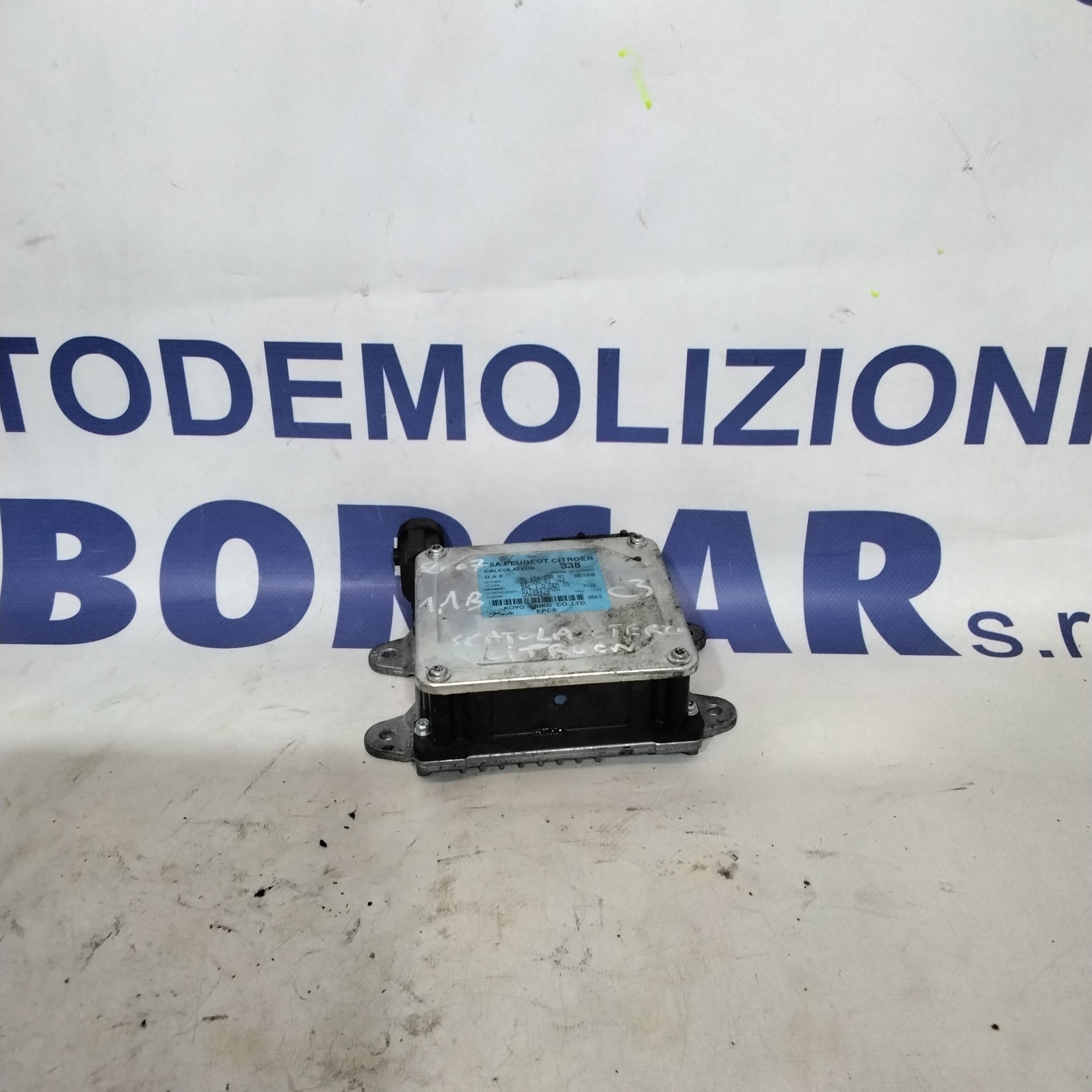 Centralita de caja de dirección Citroen C3 1.1 gasolina año 2007 código: 9665433880