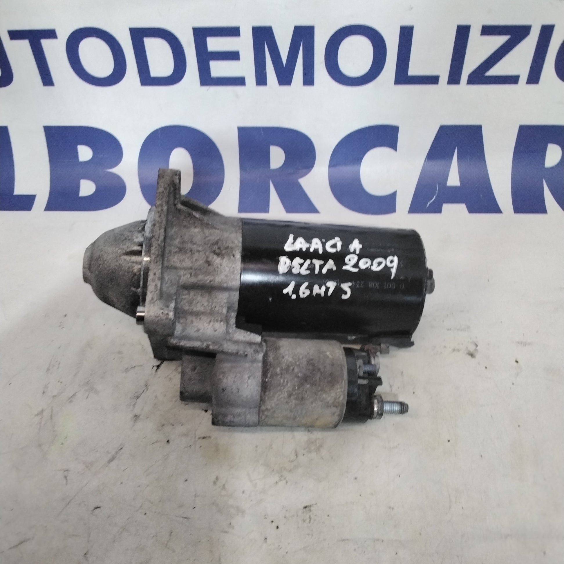 Starter motor Lancia Delta 1.6 Multijet year 2009 code: 0001108234