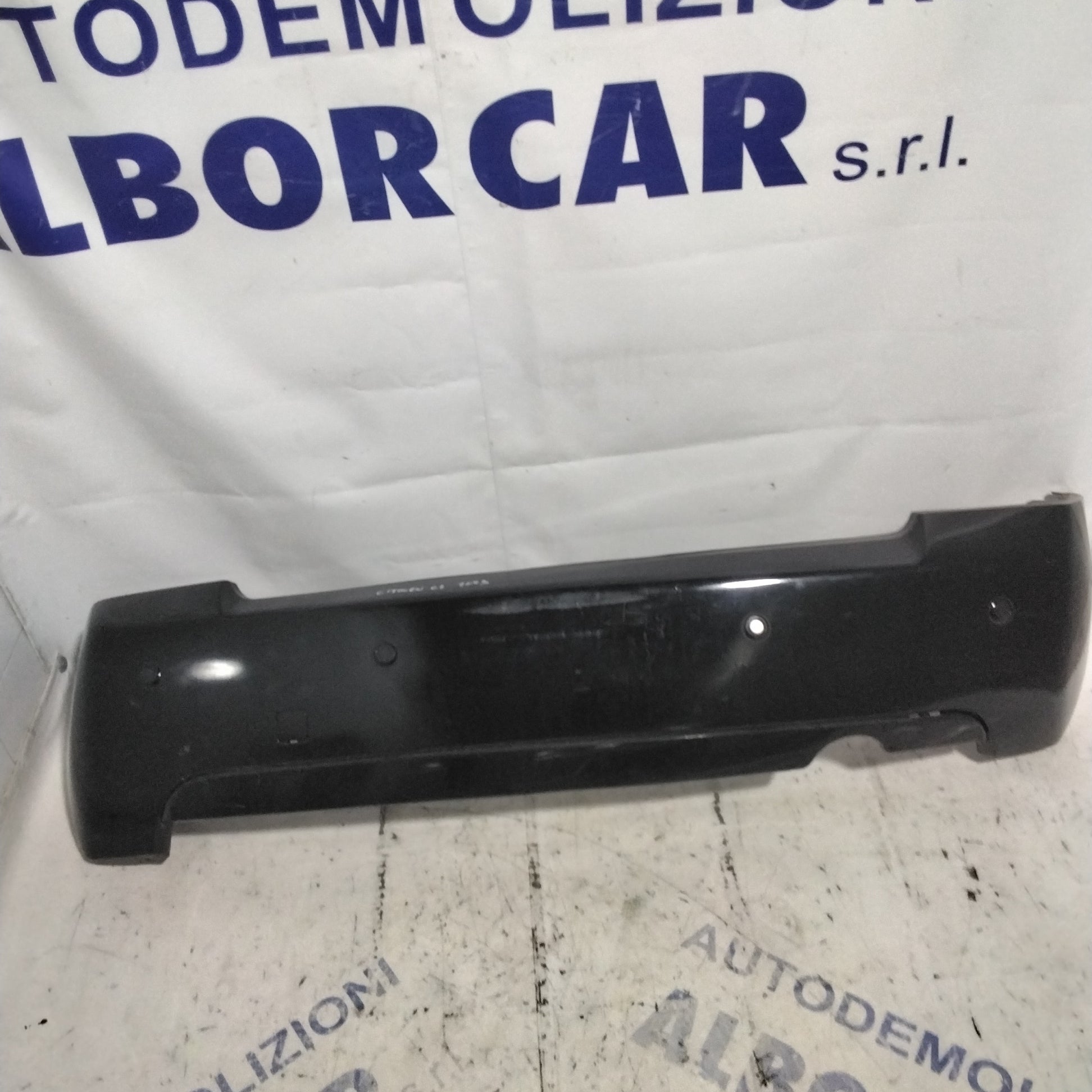 Rear bumper with parking sensor Citroen C2 year 2004